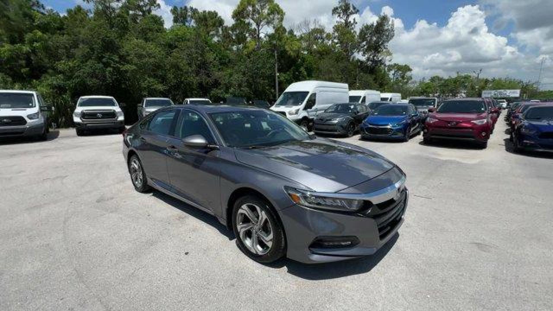 2018 Gray Honda Accord Sedan (1HGCV1F48JA) with an 4 1.5 L engine, Variable transmission, located at 27610 S Dixie Hwy, Homestead, FL, 33032, (305) 749-2348, 25.510241, -80.438301 - ALG Residual Value Awards, Residual Value Awards. Only 62,519 Miles! Boasts 38 Highway MPG and 30 City MPG! This Honda Accord Sedan boasts a Intercooled Turbo Regular Unleaded I-4 1.5 L/91 engine powering this Variable transmission. Wheels: 17 Machine-Finished Alloy, VSA Electronic Stability Control - Photo#6