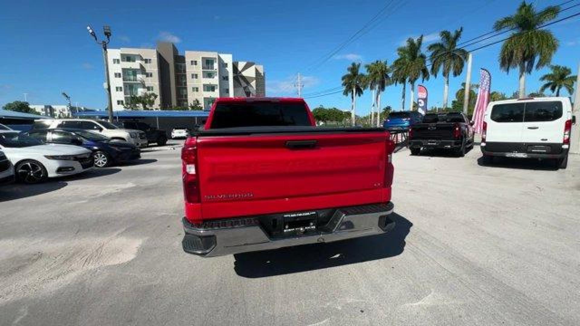 2020 Red Hot /Jet Black Chevrolet Silverado 1500 (1GCRWCED7LZ) with an 8 5.3L engine, Automatic transmission, located at 27610 S Dixie Hwy, Homestead, FL, 33032, (305) 749-2348, 25.510241, -80.438301 - Delivers 24 Highway MPG and 17 City MPG! This Chevrolet Silverado 1500 delivers a Gas V8 5.3L/325 engine powering this Automatic transmission. WHEELS, 17 X 8 (43.2 CM X 20.3 CM) BRIGHT SILVER PAINTED ALUMINUM (STD), TRANSMISSION, 8-SPEED AUTOMATIC, ELECTRONICALLY CONTROLLED with overdrive and tow/ha - Photo#2