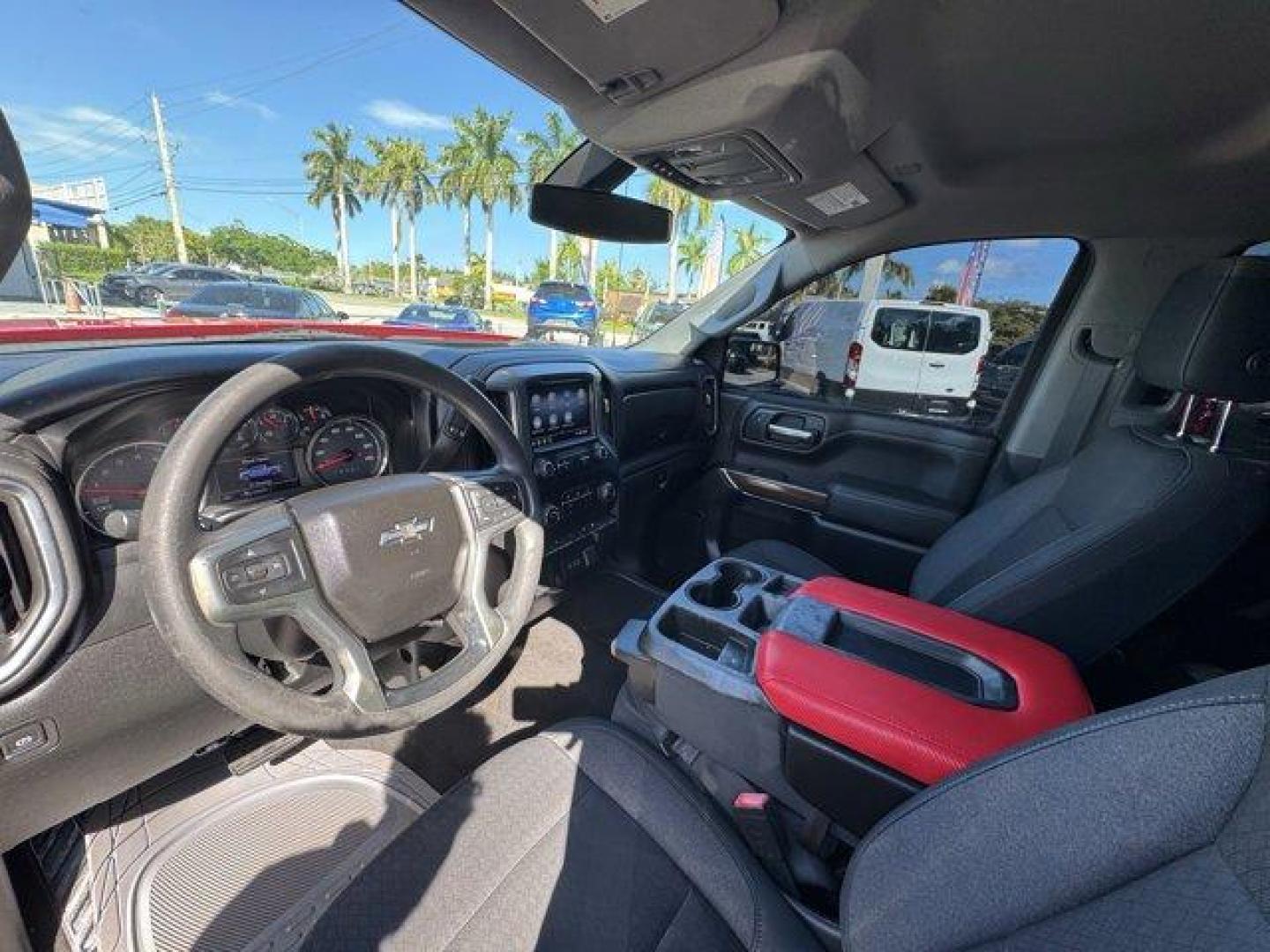 2020 Red Hot /Jet Black Chevrolet Silverado 1500 (1GCRWCED7LZ) with an 8 5.3L engine, Automatic transmission, located at 27610 S Dixie Hwy, Homestead, FL, 33032, (305) 749-2348, 25.510241, -80.438301 - Delivers 24 Highway MPG and 17 City MPG! This Chevrolet Silverado 1500 delivers a Gas V8 5.3L/325 engine powering this Automatic transmission. WHEELS, 17 X 8 (43.2 CM X 20.3 CM) BRIGHT SILVER PAINTED ALUMINUM (STD), TRANSMISSION, 8-SPEED AUTOMATIC, ELECTRONICALLY CONTROLLED with overdrive and tow/ha - Photo#9