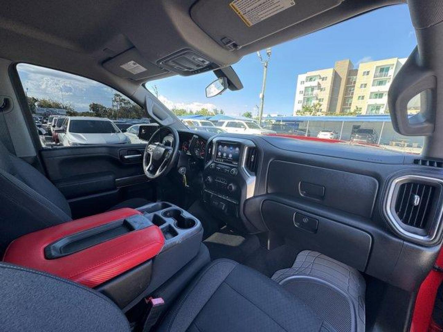 2020 Red Hot /Jet Black Chevrolet Silverado 1500 (1GCRWCED7LZ) with an 8 5.3L engine, Automatic transmission, located at 27610 S Dixie Hwy, Homestead, FL, 33032, (305) 749-2348, 25.510241, -80.438301 - Delivers 24 Highway MPG and 17 City MPG! This Chevrolet Silverado 1500 delivers a Gas V8 5.3L/325 engine powering this Automatic transmission. WHEELS, 17 X 8 (43.2 CM X 20.3 CM) BRIGHT SILVER PAINTED ALUMINUM (STD), TRANSMISSION, 8-SPEED AUTOMATIC, ELECTRONICALLY CONTROLLED with overdrive and tow/ha - Photo#10