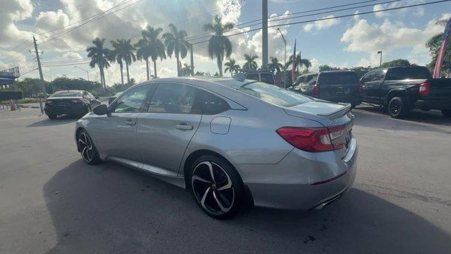 2020 Silver Honda Accord Sedan (1HGCV2F38LA) with an 4 2.0 L engine, Automatic transmission, located at 27610 S Dixie Hwy, Homestead, FL, 33032, (305) 749-2348, 25.510241, -80.438301 - ALG Residual Value Awards, Residual Value Awards. Boasts 32 Highway MPG and 22 City MPG! This Honda Accord Sedan boasts a Intercooled Turbo Regular Unleaded I-4 2.0 L/122 engine powering this Automatic transmission. Wheels: 19 Machine-Finished Alloy w/Black Inserts, VSA Electronic Stability Control - Photo#2