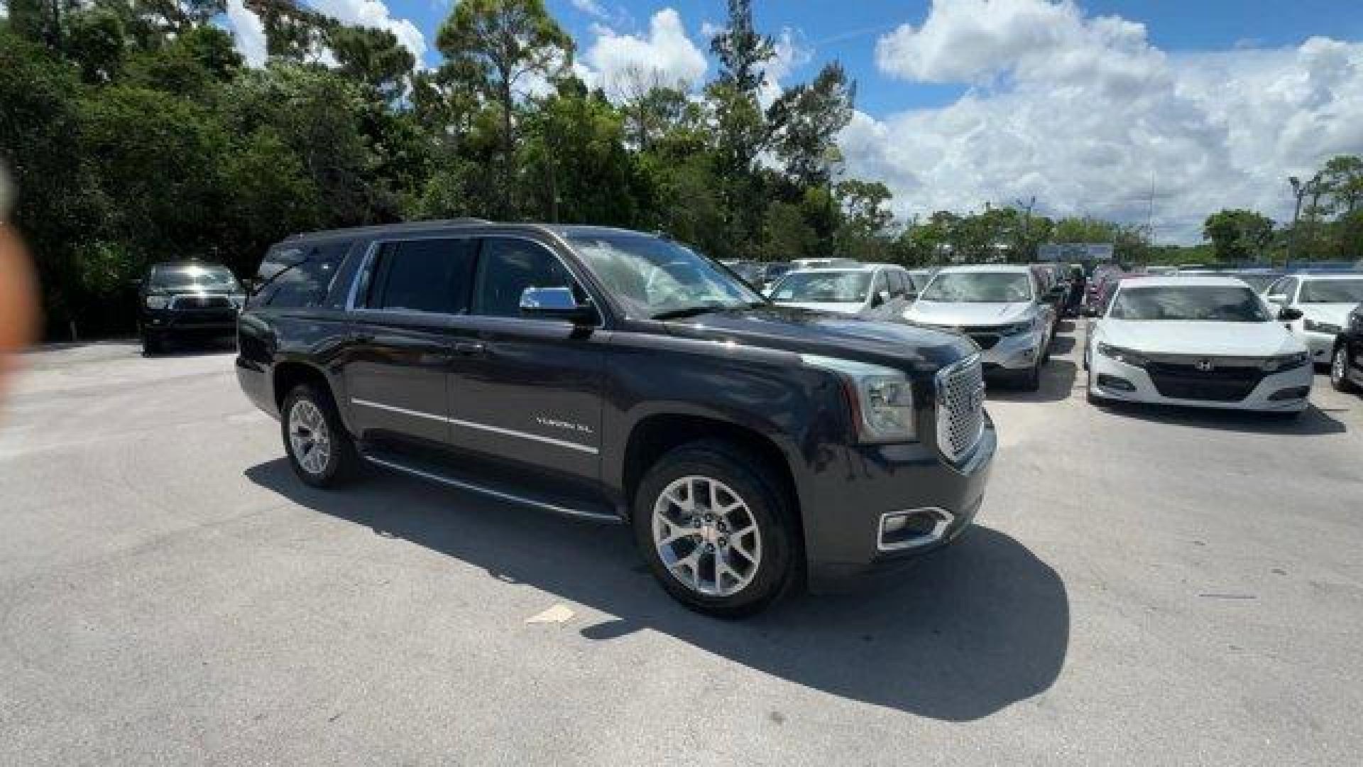 2015 Iridium Metallic /Jet Black GMC Yukon XL (1GKS1HKC9FR) with an 8 5.3L engine, Automatic transmission, located at 27610 S Dixie Hwy, Homestead, FL, 33032, (305) 749-2348, 25.510241, -80.438301 - KBB.com Brand Image Awards. Boasts 23 Highway MPG and 16 City MPG! This GMC Yukon XL delivers a Gas/Ethanol V8 5.3L/323 engine powering this Automatic transmission. WHEELS, 20 X 9 (50.8 CM X 22.9 CM) POLISHED ALUMINUM, TRANSMISSION, 6-SPEED AUTOMATIC, ELECTRONICALLY CONTROLLED with overdrive, tow/ha - Photo#6