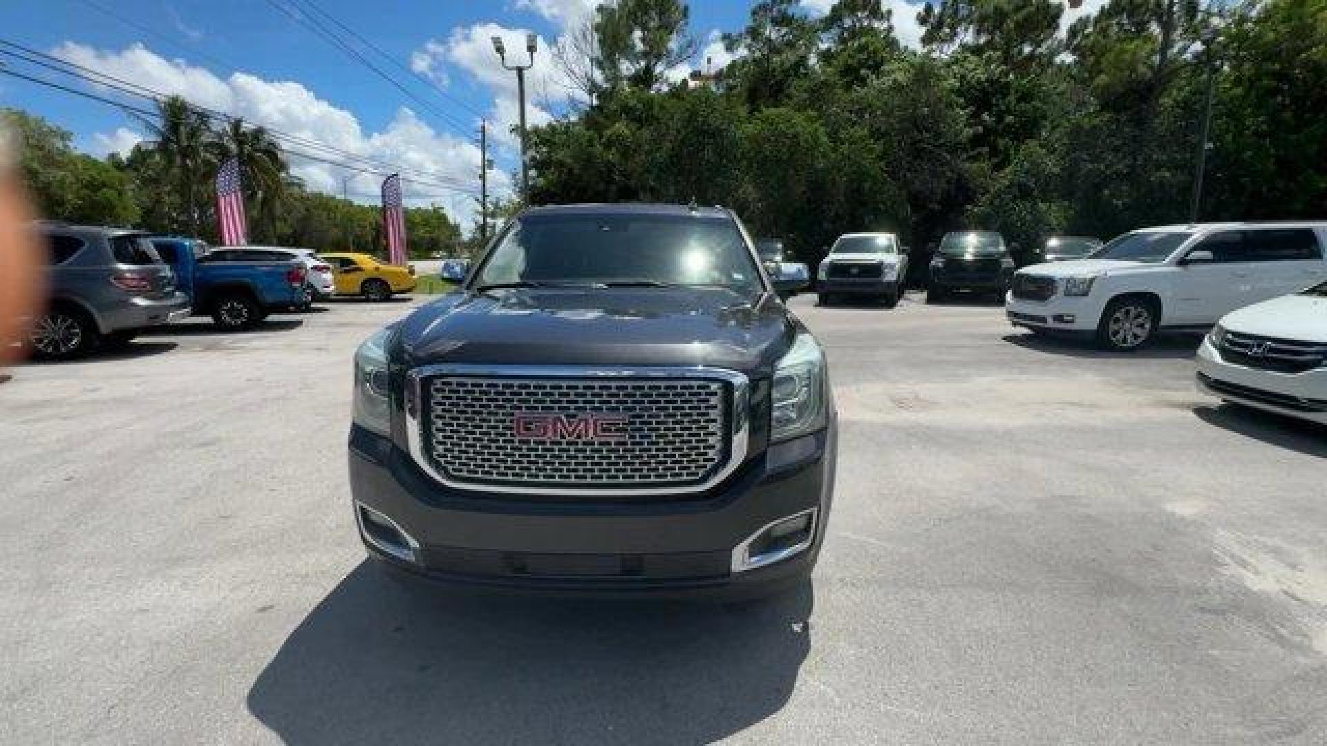 2015 Iridium Metallic /Jet Black GMC Yukon XL (1GKS1HKC9FR) with an 8 5.3L engine, Automatic transmission, located at 27610 S Dixie Hwy, Homestead, FL, 33032, (305) 749-2348, 25.510241, -80.438301 - KBB.com Brand Image Awards. Boasts 23 Highway MPG and 16 City MPG! This GMC Yukon XL delivers a Gas/Ethanol V8 5.3L/323 engine powering this Automatic transmission. WHEELS, 20 X 9 (50.8 CM X 22.9 CM) POLISHED ALUMINUM, TRANSMISSION, 6-SPEED AUTOMATIC, ELECTRONICALLY CONTROLLED with overdrive, tow/ha - Photo#7
