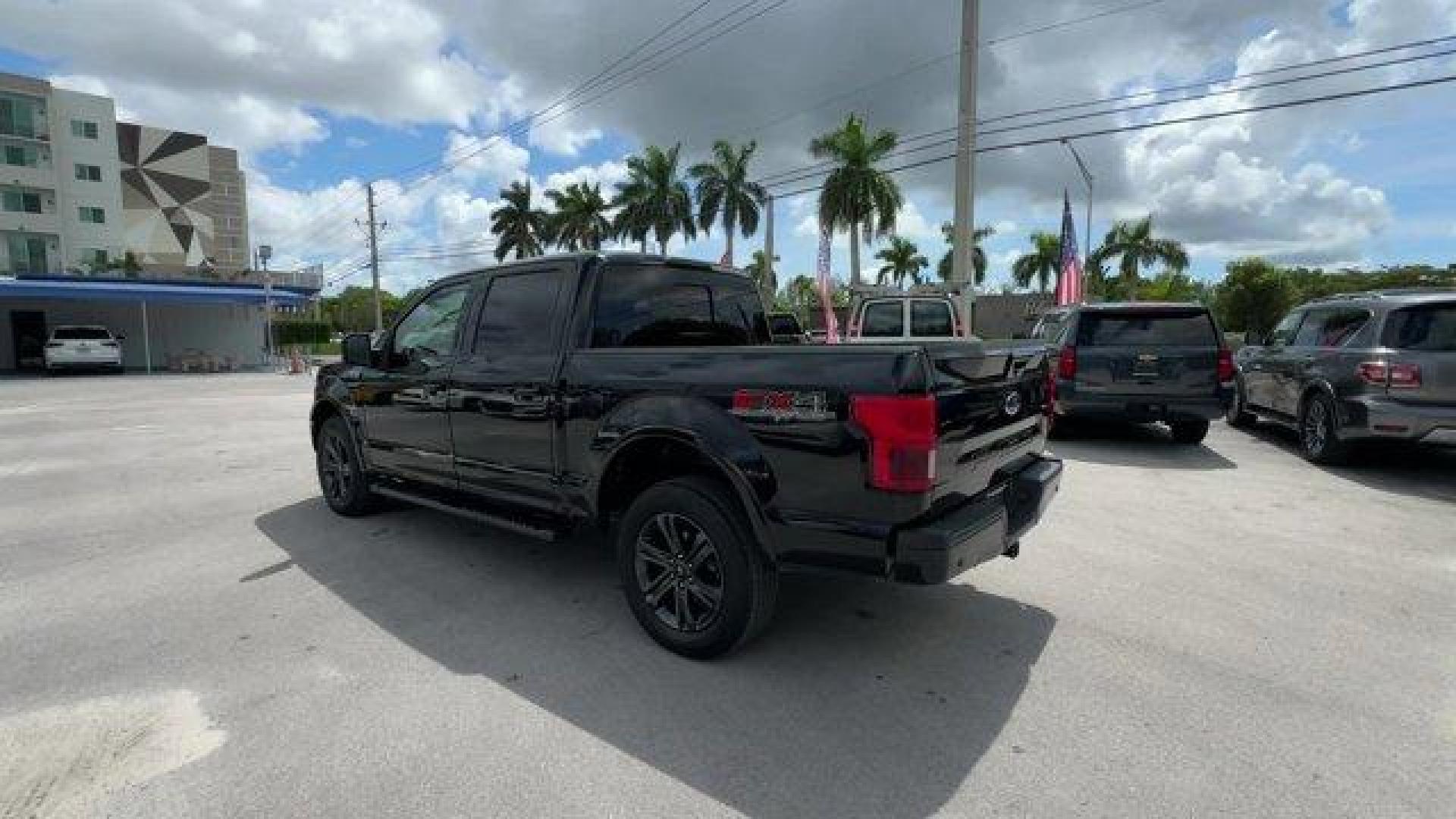 2019 Black Ford F-150 (1FTEW1E54KK) with an 8 5.0 L engine, Automatic transmission, located at 27610 S Dixie Hwy, Homestead, FL, 33032, (305) 749-2348, 25.510241, -80.438301 - This Ford F-150 delivers a Regular Unleaded V8 5.0 L engine powering this Automatic transmission. ENGINE: 5.0L V8 -inc: auto start-stop technology and flex-fuel capability, (STD), Transmission w/SelectShift Sequential Shift Control, Towing Equipment -inc: Trailer Sway Control.*This Ford F-150 Comes - Photo#2