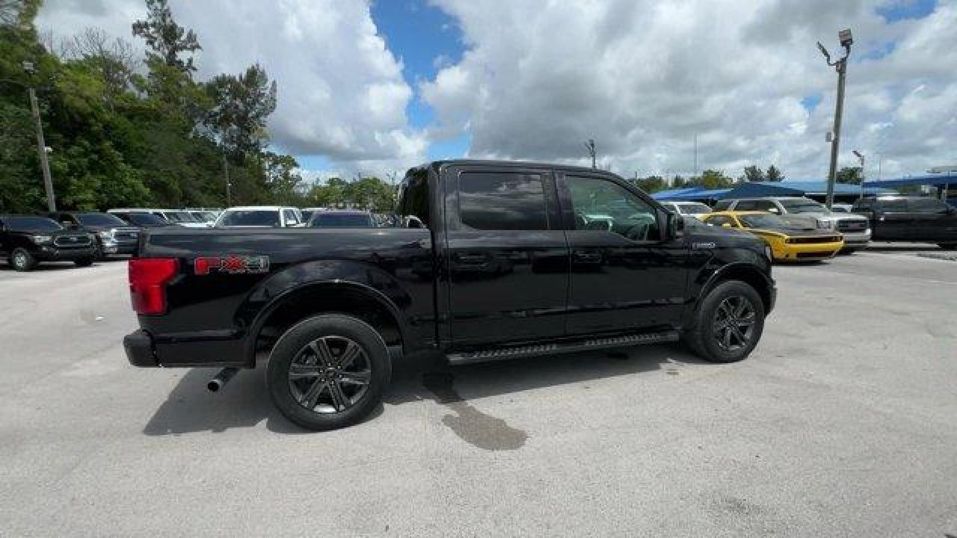 2019 Black Ford F-150 (1FTEW1E54KK) with an 8 5.0 L engine, Automatic transmission, located at 27610 S Dixie Hwy, Homestead, FL, 33032, (305) 749-2348, 25.510241, -80.438301 - This Ford F-150 delivers a Regular Unleaded V8 5.0 L engine powering this Automatic transmission. ENGINE: 5.0L V8 -inc: auto start-stop technology and flex-fuel capability, (STD), Transmission w/SelectShift Sequential Shift Control, Towing Equipment -inc: Trailer Sway Control.*This Ford F-150 Comes - Photo#5