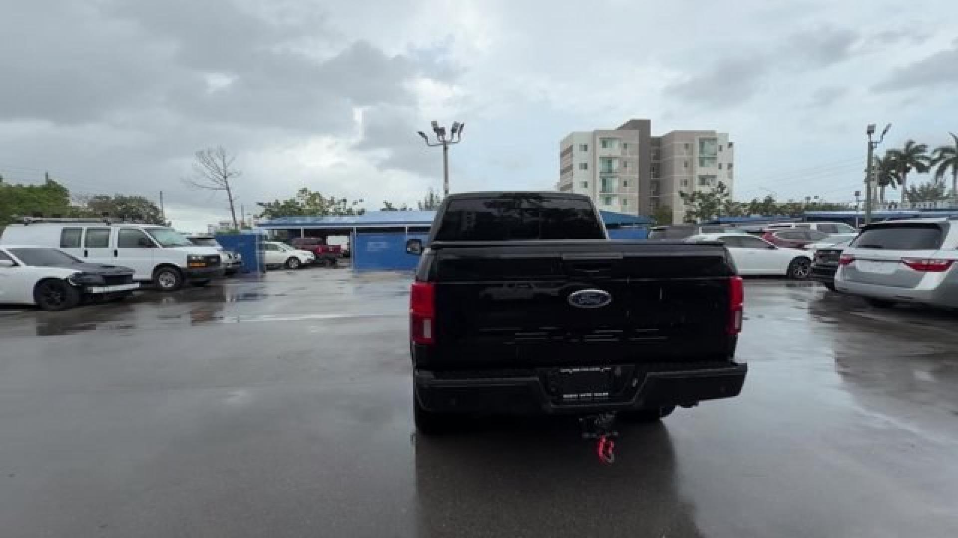 2019 Black Ford F-150 (1FTEW1E54KK) with an 8 5.0 L engine, Automatic transmission, located at 27610 S Dixie Hwy, Homestead, FL, 33032, (305) 749-2348, 25.510241, -80.438301 - This Ford F-150 delivers a Regular Unleaded V8 5.0 L engine powering this Automatic transmission. ENGINE: 5.0L V8 -inc: auto start-stop technology and flex-fuel capability, (STD), Transmission w/SelectShift Sequential Shift Control, Towing Equipment -inc: Trailer Sway Control.*This Ford F-150 Comes- Photo#3