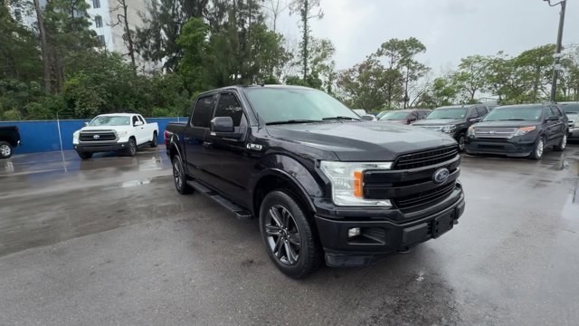 2019 Black Ford F-150 (1FTEW1E54KK) with an 8 5.0 L engine, Automatic transmission, located at 27610 S Dixie Hwy, Homestead, FL, 33032, (305) 749-2348, 25.510241, -80.438301 - This Ford F-150 delivers a Regular Unleaded V8 5.0 L engine powering this Automatic transmission. ENGINE: 5.0L V8 -inc: auto start-stop technology and flex-fuel capability, (STD), Transmission w/SelectShift Sequential Shift Control, Towing Equipment -inc: Trailer Sway Control.*This Ford F-150 Comes - Photo#6