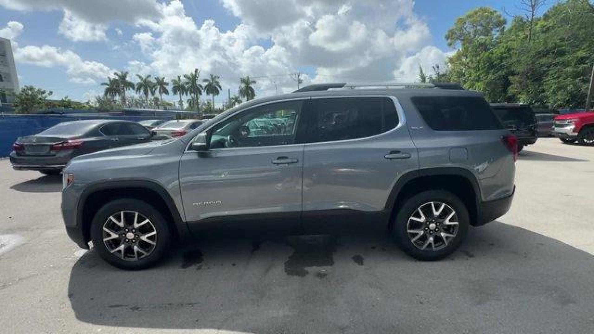 2021 Satin Steel Metallic /Jet Black GMC Acadia (1GKKNKLS6MZ) with an 6 3.6L engine, Automatic transmission, located at 27610 S Dixie Hwy, Homestead, FL, 33032, (305) 749-2348, 25.510241, -80.438301 - Delivers 27 Highway MPG and 19 City MPG! This GMC Acadia delivers a Gas V6 3.6L/222 engine powering this Automatic transmission. TIRES, P235/65R18 ALL-SEASON BLACKWALL (STD), SLE PREFERRED EQUIPMENT GROUP includes standard equipment, SEATS, HEATED DRIVER AND FRONT PASSENGER.*This GMC Acadia Comes Eq - Photo#1