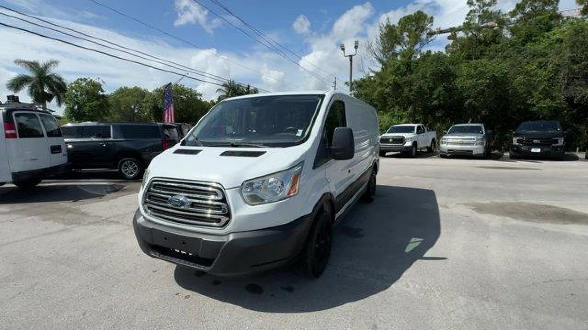2019 White Ford Transit Van (1FTYR1ZM3KK) with an 6 3.7 L engine, Automatic transmission, located at 27610 S Dixie Hwy, Homestead, FL, 33032, (305) 749-2348, 25.510241, -80.438301 - This Ford Transit Van delivers a Regular Unleaded V-6 3.7 L/228 engine powering this Automatic transmission. ENGINE: 3.7L TI-VCT V6 W/98F -inc: SEIC capability, Wheels: 16 Steel w/Black Center Hubcap, Wheels w/Silver Accents.*This Ford Transit Van Comes Equipped with These Options *Vinyl Front Bucke - Photo#0