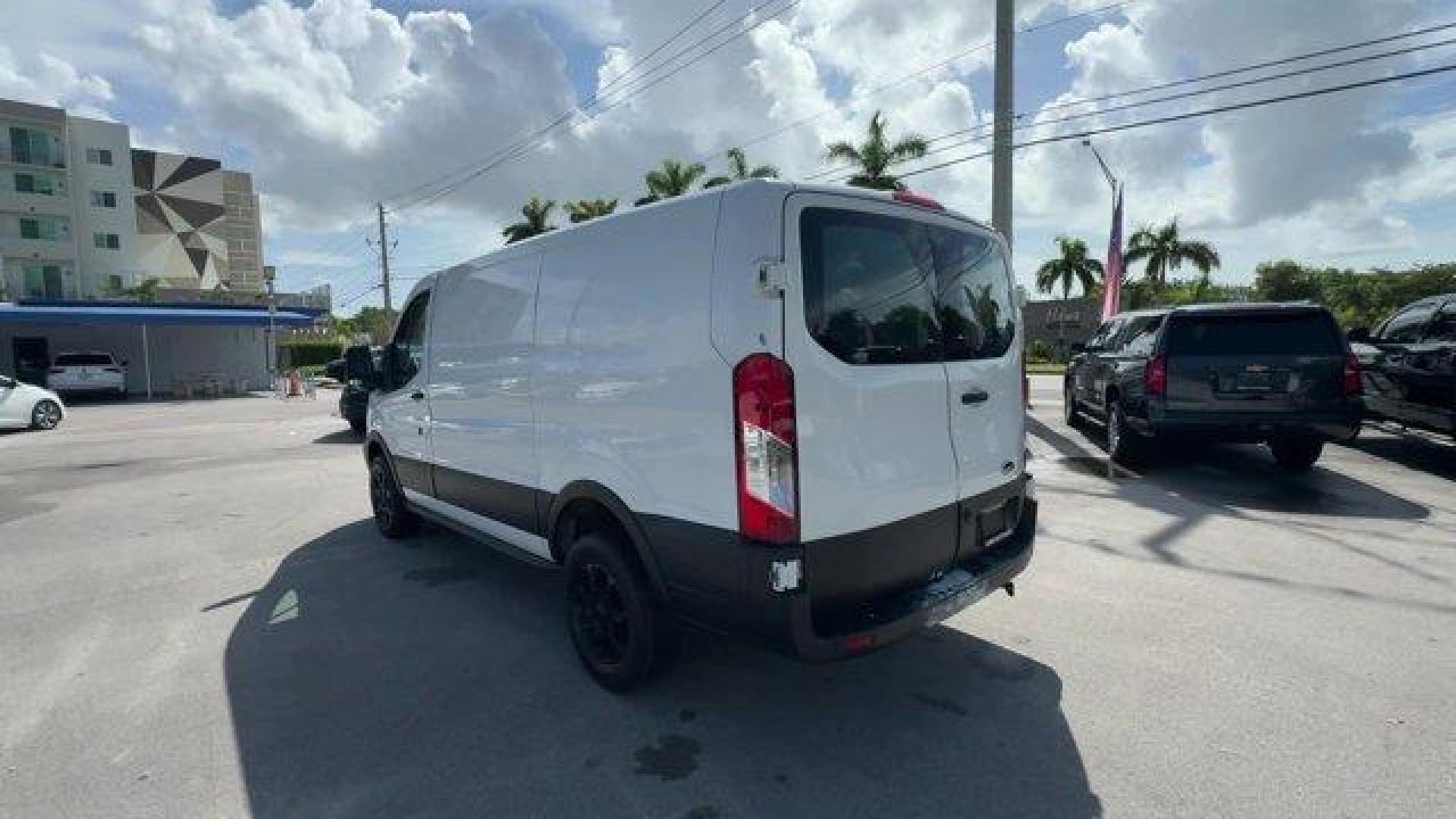 2019 White Ford Transit Van (1FTYR1ZM3KK) with an 6 3.7 L engine, Automatic transmission, located at 27610 S Dixie Hwy, Homestead, FL, 33032, (305) 749-2348, 25.510241, -80.438301 - This Ford Transit Van delivers a Regular Unleaded V-6 3.7 L/228 engine powering this Automatic transmission. ENGINE: 3.7L TI-VCT V6 W/98F -inc: SEIC capability, Wheels: 16 Steel w/Black Center Hubcap, Wheels w/Silver Accents.*This Ford Transit Van Comes Equipped with These Options *Vinyl Front Bucke - Photo#2