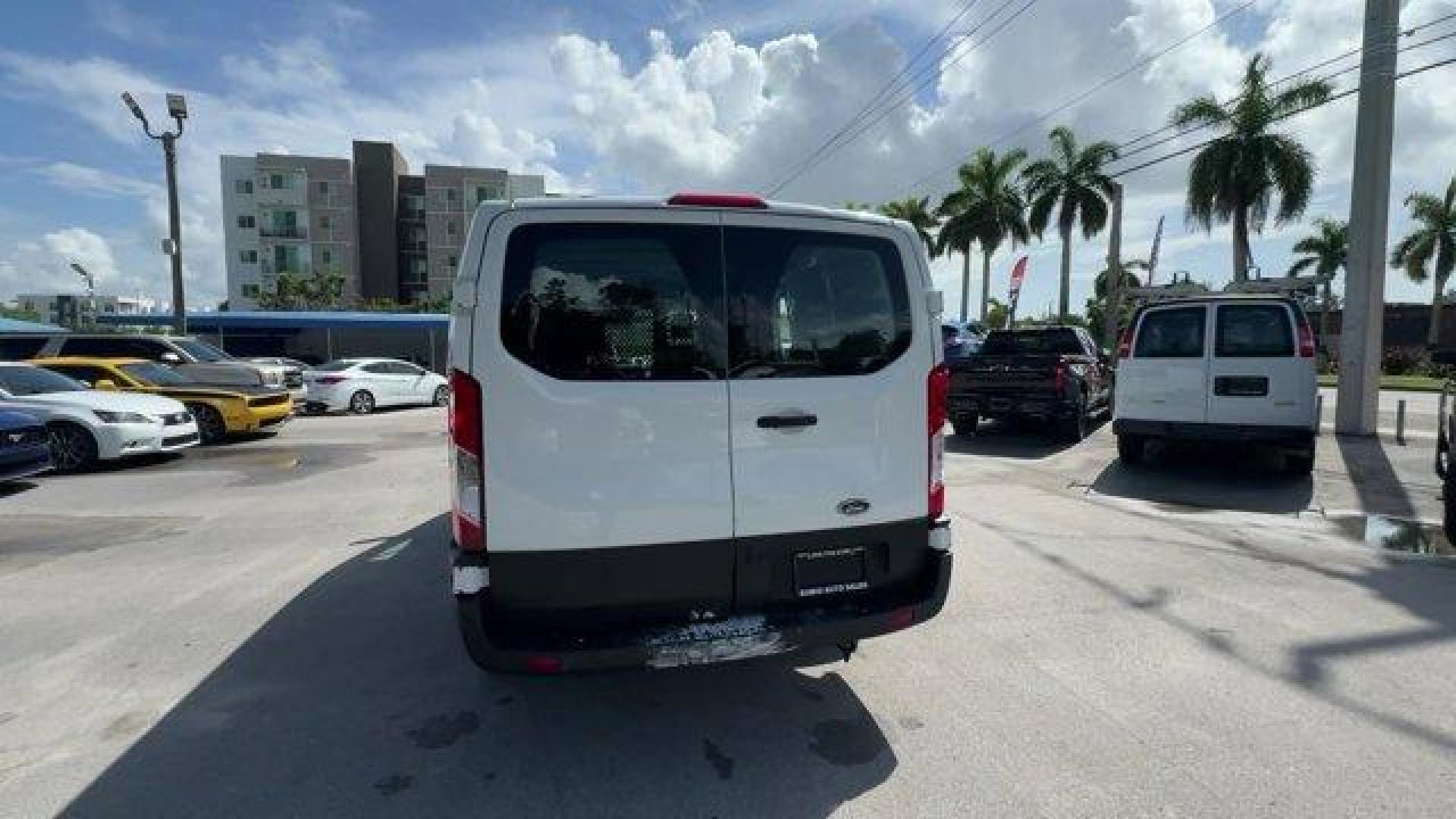 2019 White Ford Transit Van (1FTYR1ZM3KK) with an 6 3.7 L engine, Automatic transmission, located at 27610 S Dixie Hwy, Homestead, FL, 33032, (305) 749-2348, 25.510241, -80.438301 - This Ford Transit Van delivers a Regular Unleaded V-6 3.7 L/228 engine powering this Automatic transmission. ENGINE: 3.7L TI-VCT V6 W/98F -inc: SEIC capability, Wheels: 16 Steel w/Black Center Hubcap, Wheels w/Silver Accents.*This Ford Transit Van Comes Equipped with These Options *Vinyl Front Bucke - Photo#3