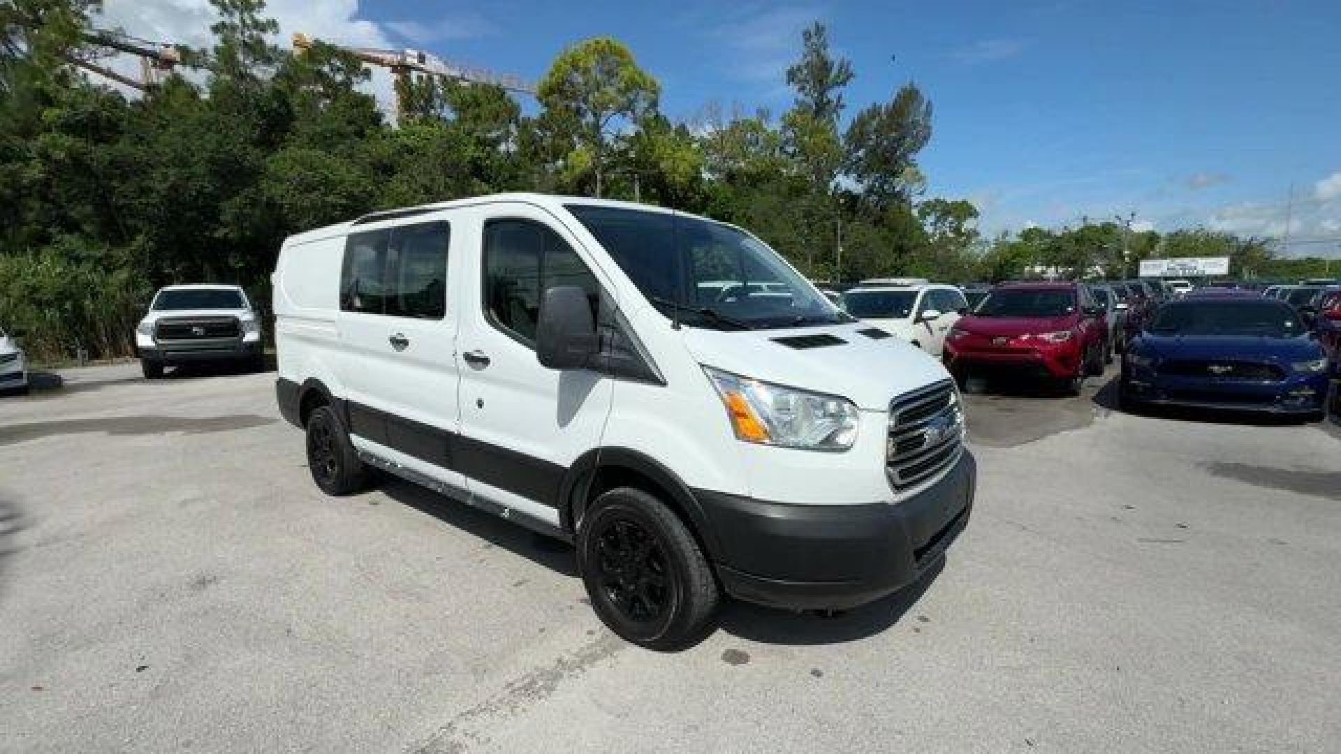 2019 White Ford Transit Van (1FTYR1ZM3KK) with an 6 3.7 L engine, Automatic transmission, located at 27610 S Dixie Hwy, Homestead, FL, 33032, (305) 749-2348, 25.510241, -80.438301 - This Ford Transit Van delivers a Regular Unleaded V-6 3.7 L/228 engine powering this Automatic transmission. ENGINE: 3.7L TI-VCT V6 W/98F -inc: SEIC capability, Wheels: 16 Steel w/Black Center Hubcap, Wheels w/Silver Accents.*This Ford Transit Van Comes Equipped with These Options *Vinyl Front Bucke - Photo#6