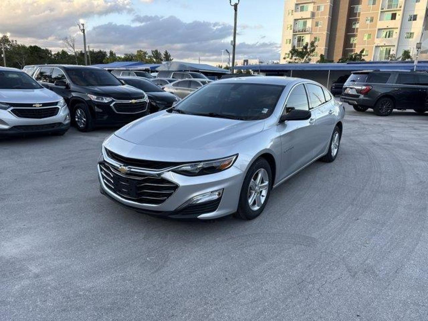 2021 Silver Ice Metallic /Jet Black Chevrolet Malibu (1G1ZB5ST7MF) with an 4 1.5L engine, Automatic transmission, located at 27610 S Dixie Hwy, Homestead, FL, 33032, (305) 749-2348, 25.510241, -80.438301 - Boasts 36 Highway MPG and 29 City MPG! This Chevrolet Malibu boasts a Turbocharged Gas I4 1.5L/91 engine powering this Automatic transmission. TRANSMISSION, CONTINUOUSLY VARIABLE (CVT) (STD), SILVER ICE METALLIC, SEATS, FRONT BUCKET (STD).*This Chevrolet Malibu Comes Equipped with These Options *REM - Photo#0
