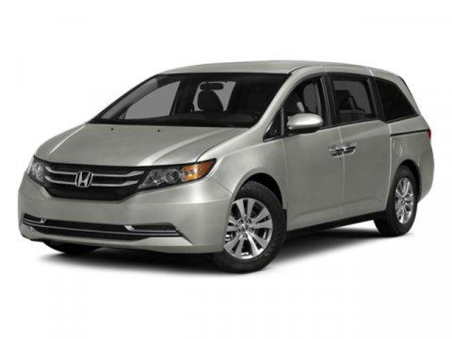 2014 Gray Honda Odyssey (5FNRL5H47EB) with an 6 3.5 L engine, Automatic transmission, located at 27610 S Dixie Hwy, Homestead, FL, 33032, (305) 749-2348, 25.510241, -80.438301 - IIHS Top Safety Pick+. Boasts 28 Highway MPG and 19 City MPG! This Honda Odyssey delivers a Regular Unleaded V-6 3.5 L/212 engine powering this Automatic transmission. Window Grid Antenna, Wheels: 17 x 7 Alloy, VSA Electronic Stability Control (ESC).*This Honda Odyssey Comes Equipped with These Opti - Photo#0