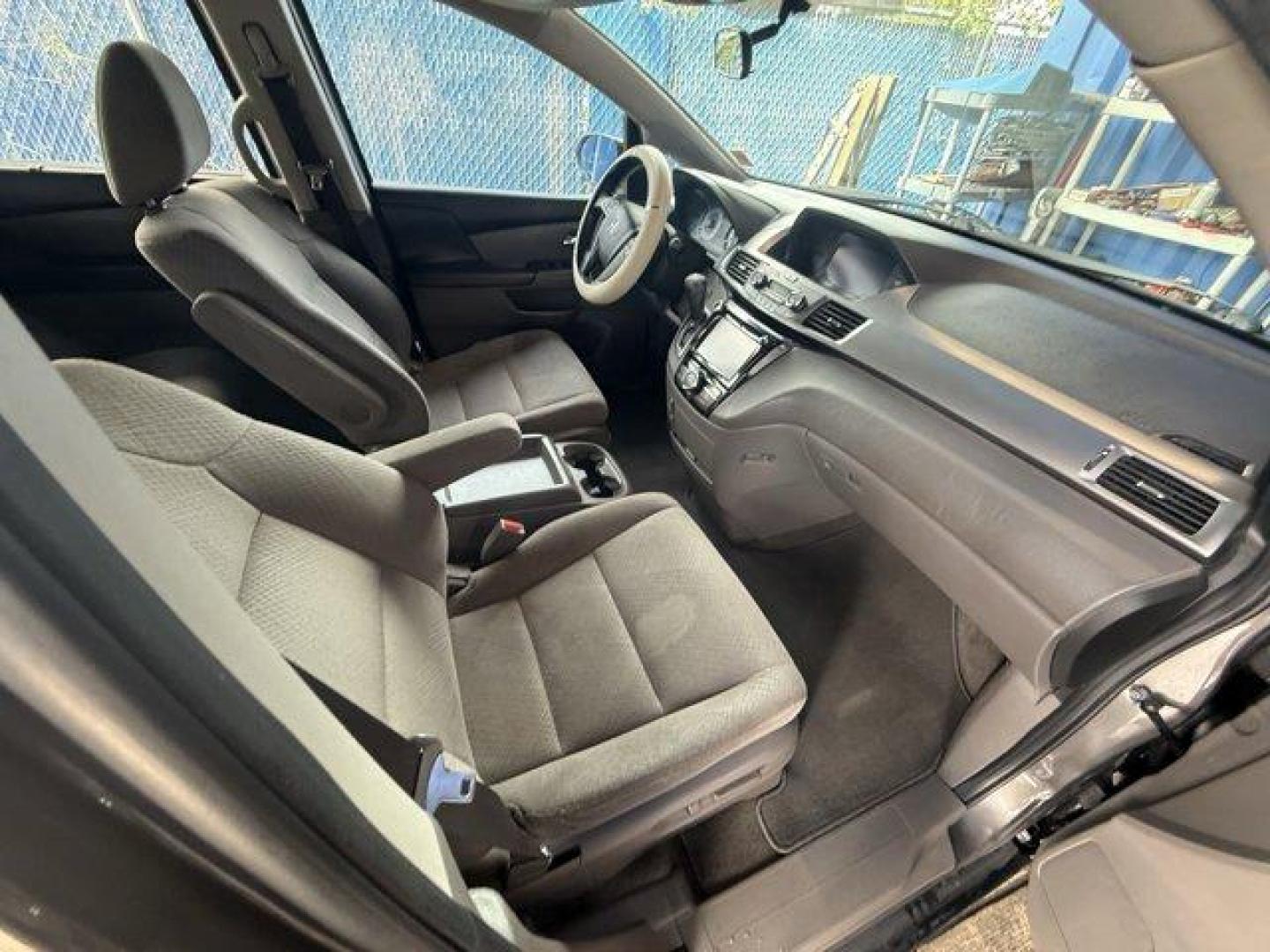 2014 Gray Honda Odyssey (5FNRL5H47EB) with an 6 3.5 L engine, Automatic transmission, located at 27610 S Dixie Hwy, Homestead, FL, 33032, (305) 749-2348, 25.510241, -80.438301 - IIHS Top Safety Pick+. Boasts 28 Highway MPG and 19 City MPG! This Honda Odyssey delivers a Regular Unleaded V-6 3.5 L/212 engine powering this Automatic transmission. Window Grid Antenna, Wheels: 17 x 7 Alloy, VSA Electronic Stability Control (ESC).*This Honda Odyssey Comes Equipped with These Opti - Photo#11