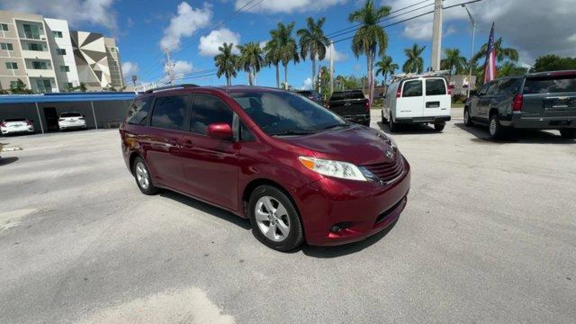 2015 Red Toyota Sienna (5TDKK3DCXFS) with an 6 3.5 L engine, Automatic transmission, located at 27610 S Dixie Hwy, Homestead, FL, 33032, (305) 749-2348, 25.510241, -80.438301 - KBB.com Best Resale Value Awards. Boasts 25 Highway MPG and 18 City MPG! This Toyota Sienna delivers a Regular Unleaded V-6 3.5 L/211 engine powering this Automatic transmission. Window Grid And Roof Mount Diversity Antenna, Vinyl Door Trim Insert, Variable Intermittent Wipers w/Heated Wiper Park.* - Photo#6