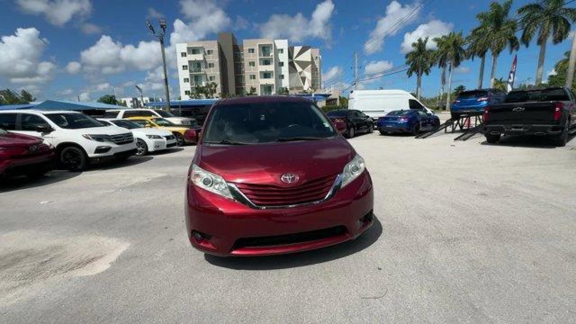 2015 Red Toyota Sienna (5TDKK3DCXFS) with an 6 3.5 L engine, Automatic transmission, located at 27610 S Dixie Hwy, Homestead, FL, 33032, (305) 749-2348, 25.510241, -80.438301 - KBB.com Best Resale Value Awards. Boasts 25 Highway MPG and 18 City MPG! This Toyota Sienna delivers a Regular Unleaded V-6 3.5 L/211 engine powering this Automatic transmission. Window Grid And Roof Mount Diversity Antenna, Vinyl Door Trim Insert, Variable Intermittent Wipers w/Heated Wiper Park.* - Photo#7