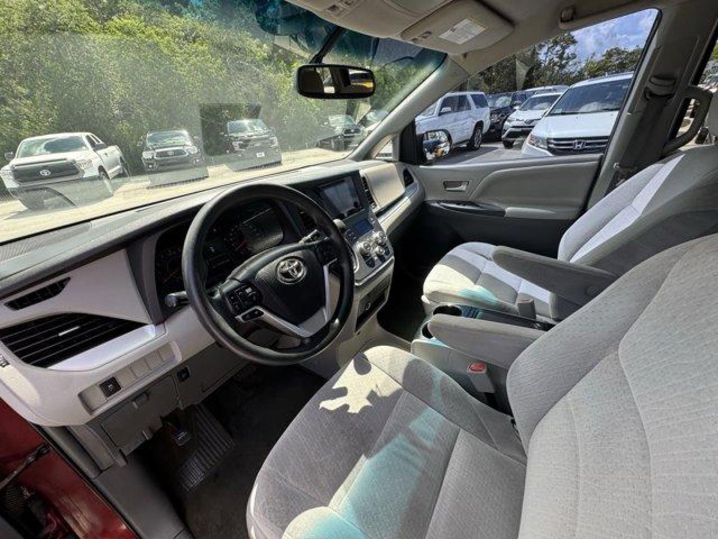 2015 Red Toyota Sienna (5TDKK3DCXFS) with an 6 3.5 L engine, Automatic transmission, located at 27610 S Dixie Hwy, Homestead, FL, 33032, (305) 749-2348, 25.510241, -80.438301 - KBB.com Best Resale Value Awards. Boasts 25 Highway MPG and 18 City MPG! This Toyota Sienna delivers a Regular Unleaded V-6 3.5 L/211 engine powering this Automatic transmission. Window Grid And Roof Mount Diversity Antenna, Vinyl Door Trim Insert, Variable Intermittent Wipers w/Heated Wiper Park.* - Photo#10