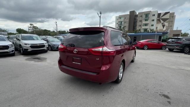 2015 Red Toyota Sienna (5TDKK3DCXFS) with an 6 3.5 L engine, Automatic transmission, located at 27610 S Dixie Hwy, Homestead, FL, 33032, (305) 749-2348, 25.510241, -80.438301 - KBB.com Best Resale Value Awards. Boasts 25 Highway MPG and 18 City MPG! This Toyota Sienna delivers a Regular Unleaded V-6 3.5 L/211 engine powering this Automatic transmission. Window Grid And Roof Mount Diversity Antenna, Vinyl Door Trim Insert, Variable Intermittent Wipers w/Heated Wiper Park.* - Photo#4