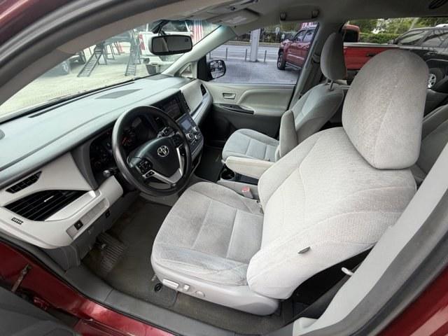 2015 Red Toyota Sienna (5TDKK3DCXFS) with an 6 3.5 L engine, Automatic transmission, located at 27610 S Dixie Hwy, Homestead, FL, 33032, (305) 749-2348, 25.510241, -80.438301 - KBB.com Best Resale Value Awards. Boasts 25 Highway MPG and 18 City MPG! This Toyota Sienna delivers a Regular Unleaded V-6 3.5 L/211 engine powering this Automatic transmission. Window Grid And Roof Mount Diversity Antenna, Vinyl Door Trim Insert, Variable Intermittent Wipers w/Heated Wiper Park.* - Photo#11