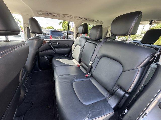 2018 Gun Metallic /Charcoal Nissan Armada (JN8AY2ND2JX) with an 8 5.6 L engine, Automatic transmission, located at 27610 S Dixie Hwy, Homestead, FL, 33032, (305) 749-2348, 25.510241, -80.438301 - Only 82,245 Miles! Scores 19 Highway MPG and 14 City MPG! This Nissan Armada boasts a Regular Unleaded V-8 5.6 L/339 engine powering this Automatic transmission. GUN METALLIC, CHARCOAL, LEATHER-APPOINTED SEAT TRIM, [Z66] ACTIVATION DISCLAIMER.*This Nissan Armada Comes Equipped with These Options *Wi - Photo#13