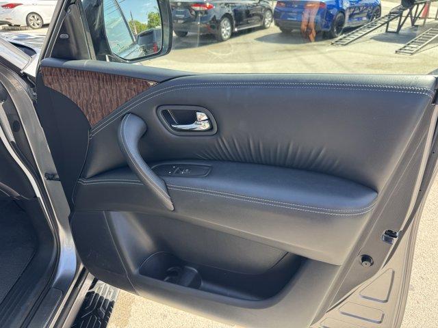 2018 Gun Metallic /Charcoal Nissan Armada (JN8AY2ND2JX) with an 8 5.6 L engine, Automatic transmission, located at 27610 S Dixie Hwy, Homestead, FL, 33032, (305) 749-2348, 25.510241, -80.438301 - Only 82,245 Miles! Scores 19 Highway MPG and 14 City MPG! This Nissan Armada boasts a Regular Unleaded V-8 5.6 L/339 engine powering this Automatic transmission. GUN METALLIC, CHARCOAL, LEATHER-APPOINTED SEAT TRIM, [Z66] ACTIVATION DISCLAIMER.*This Nissan Armada Comes Equipped with These Options *Wi - Photo#16