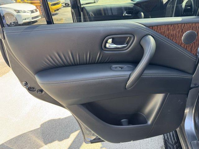 2018 Gun Metallic /Charcoal Nissan Armada (JN8AY2ND2JX) with an 8 5.6 L engine, Automatic transmission, located at 27610 S Dixie Hwy, Homestead, FL, 33032, (305) 749-2348, 25.510241, -80.438301 - Only 82,245 Miles! Scores 19 Highway MPG and 14 City MPG! This Nissan Armada boasts a Regular Unleaded V-8 5.6 L/339 engine powering this Automatic transmission. GUN METALLIC, CHARCOAL, LEATHER-APPOINTED SEAT TRIM, [Z66] ACTIVATION DISCLAIMER.*This Nissan Armada Comes Equipped with These Options *Wi - Photo#17