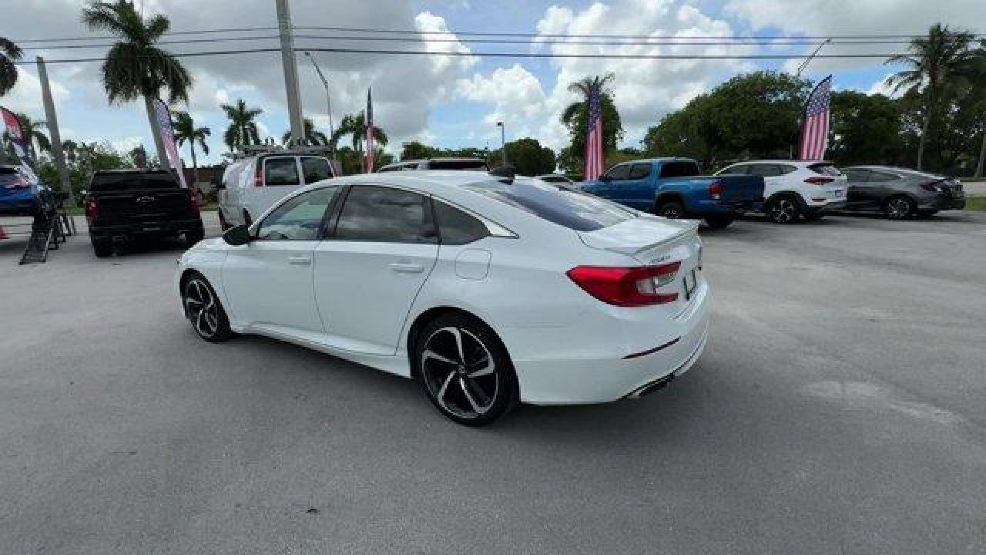 2020 White Honda Accord Sedan (1HGCV1F35LA) with an 4 1.5 L engine, Variable transmission, located at 27610 S Dixie Hwy, Homestead, FL, 33032, (305) 749-2348, 25.510241, -80.438301 - ALG Residual Value Awards, Residual Value Awards. Only 49,697 Miles! Delivers 35 Highway MPG and 29 City MPG! This Honda Accord Sedan boasts a Intercooled Turbo Regular Unleaded I-4 1.5 L/91 engine powering this Variable transmission. Wheels: 19 Machine-Finished Alloy w/Black Inserts, VSA Electronic - Photo#2