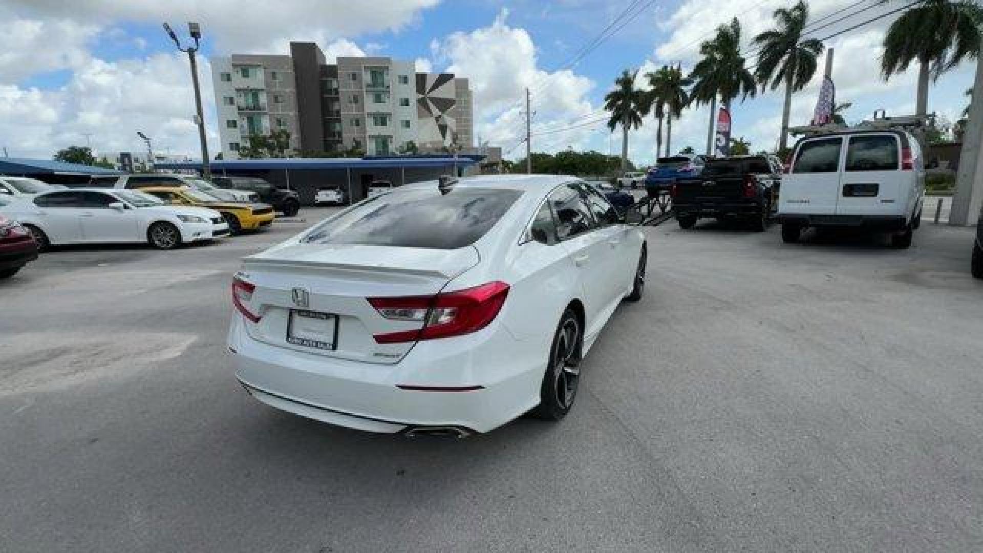 2020 White Honda Accord Sedan (1HGCV1F35LA) with an 4 1.5 L engine, Variable transmission, located at 27610 S Dixie Hwy, Homestead, FL, 33032, (305) 749-2348, 25.510241, -80.438301 - ALG Residual Value Awards, Residual Value Awards. Only 49,697 Miles! Delivers 35 Highway MPG and 29 City MPG! This Honda Accord Sedan boasts a Intercooled Turbo Regular Unleaded I-4 1.5 L/91 engine powering this Variable transmission. Wheels: 19 Machine-Finished Alloy w/Black Inserts, VSA Electronic - Photo#4