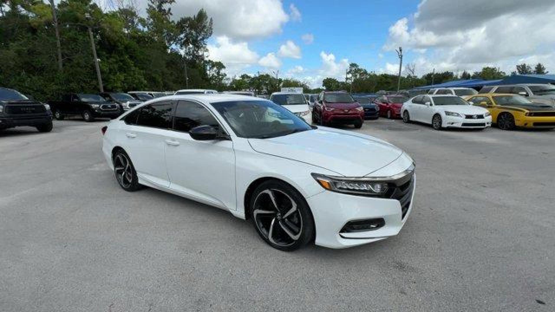 2020 White Honda Accord Sedan (1HGCV1F35LA) with an 4 1.5 L engine, Variable transmission, located at 27610 S Dixie Hwy, Homestead, FL, 33032, (305) 749-2348, 25.510241, -80.438301 - ALG Residual Value Awards, Residual Value Awards. Only 49,697 Miles! Delivers 35 Highway MPG and 29 City MPG! This Honda Accord Sedan boasts a Intercooled Turbo Regular Unleaded I-4 1.5 L/91 engine powering this Variable transmission. Wheels: 19 Machine-Finished Alloy w/Black Inserts, VSA Electronic - Photo#6