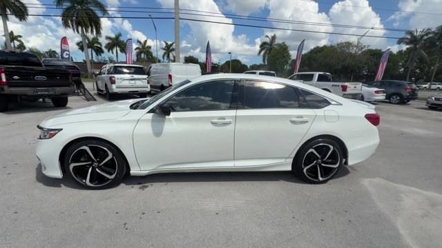 2020 White Honda Accord Sedan (1HGCV1F35LA) with an 4 1.5 L engine, Variable transmission, located at 27610 S Dixie Hwy, Homestead, FL, 33032, (305) 749-2348, 25.510241, -80.438301 - ALG Residual Value Awards, Residual Value Awards. Only 49,697 Miles! Delivers 35 Highway MPG and 29 City MPG! This Honda Accord Sedan boasts a Intercooled Turbo Regular Unleaded I-4 1.5 L/91 engine powering this Variable transmission. Wheels: 19 Machine-Finished Alloy w/Black Inserts, VSA Electronic- Photo#1