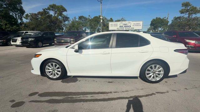 2020 White Toyota Camry (4T1C11AK3LU) with an 4 2.5 L engine, Automatic transmission, located at 27610 S Dixie Hwy, Homestead, FL, 33032, (305) 749-2348, 25.510241, -80.438301 - Boasts 39 Highway MPG and 28 City MPG! This Toyota Camry boasts a Regular Unleaded I-4 2.5 L/152 engine powering this Automatic transmission. Window Grid And Roof Mount Antenna, Variable Intermittent Wipers, Valet Function.* This Toyota Camry Features the Following Options *Urethane Gear Shifter Mat - Photo#1