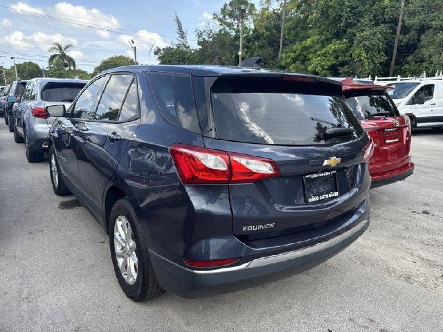 2018 Storm Blue Metallic /Medium Ash Gray Chevrolet Equinox (3GNAXHEVXJL) with an 4 1.5L engine, Automatic transmission, located at 27610 S Dixie Hwy, Homestead, FL, 33032, (305) 749-2348, 25.510241, -80.438301 - KBB.com Best Family Cars. Boasts 32 Highway MPG and 26 City MPG! This Chevrolet Equinox delivers a Turbocharged Gas I4 1.5L/ engine powering this Automatic transmission. WHEELS, 17 (43.2 CM) ALUMINUM (STD), TRANSMISSION, 6-SPEED AUTOMATIC, ELECTRONICALLY-CONTROLLED WITH OVERDRIVE includes Driver Shi - Photo#1