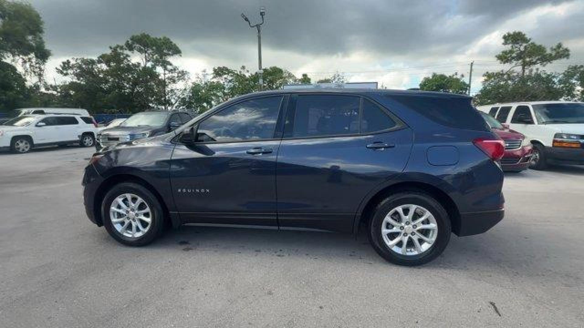 2018 Storm Blue Metallic /Medium Ash Gray Chevrolet Equinox (3GNAXHEVXJL) with an 4 1.5L engine, Automatic transmission, located at 27610 S Dixie Hwy, Homestead, FL, 33032, (305) 749-2348, 25.510241, -80.438301 - KBB.com Best Family Cars. Boasts 32 Highway MPG and 26 City MPG! This Chevrolet Equinox delivers a Turbocharged Gas I4 1.5L/ engine powering this Automatic transmission. WHEELS, 17 (43.2 CM) ALUMINUM (STD), TRANSMISSION, 6-SPEED AUTOMATIC, ELECTRONICALLY-CONTROLLED WITH OVERDRIVE includes Driver Shi - Photo#1