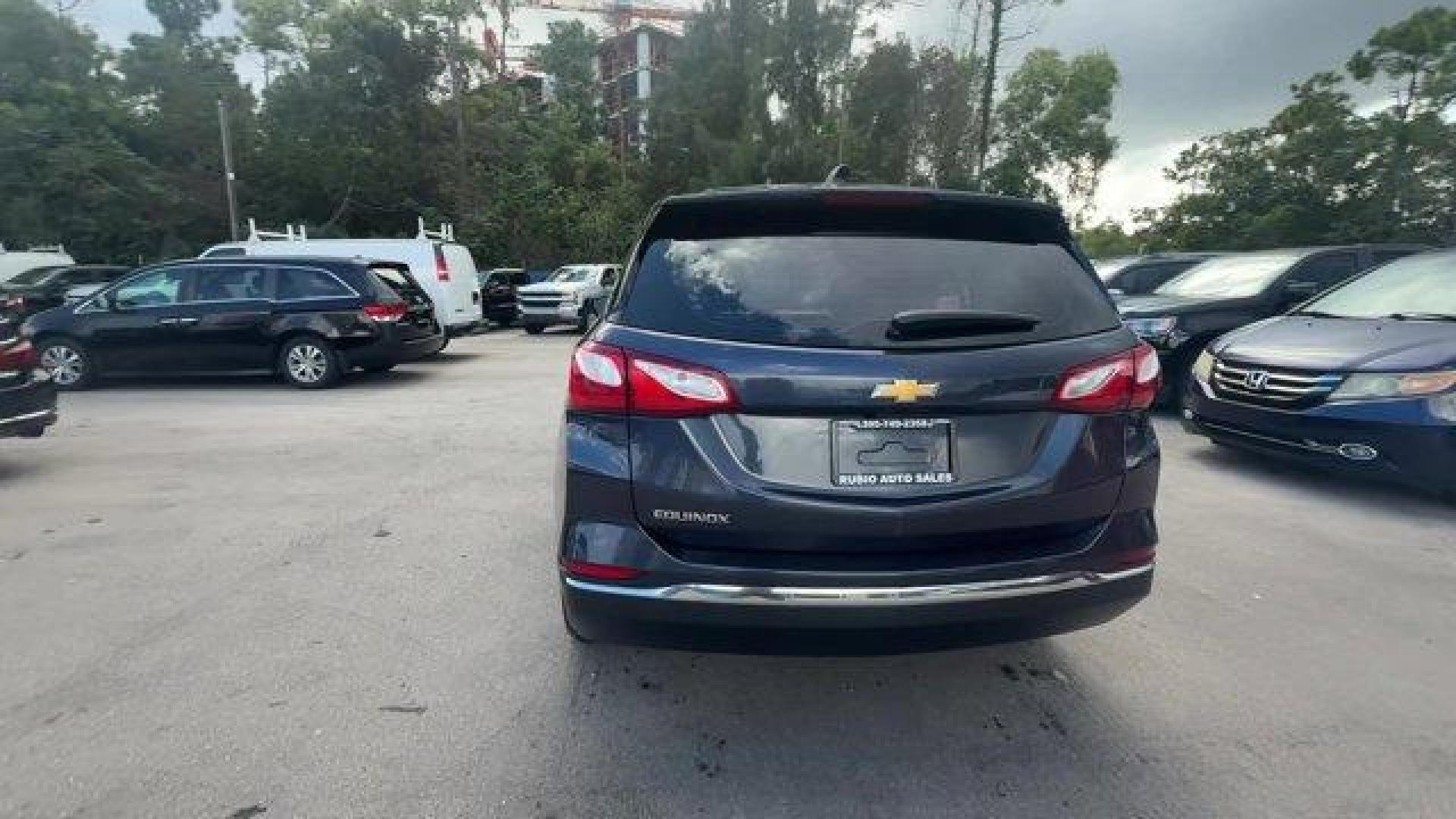 2018 Storm Blue Metallic /Medium Ash Gray Chevrolet Equinox (3GNAXHEVXJL) with an 4 1.5L engine, Automatic transmission, located at 27610 S Dixie Hwy, Homestead, FL, 33032, (305) 749-2348, 25.510241, -80.438301 - KBB.com Best Family Cars. Boasts 32 Highway MPG and 26 City MPG! This Chevrolet Equinox delivers a Turbocharged Gas I4 1.5L/ engine powering this Automatic transmission. WHEELS, 17 (43.2 CM) ALUMINUM (STD), TRANSMISSION, 6-SPEED AUTOMATIC, ELECTRONICALLY-CONTROLLED WITH OVERDRIVE includes Driver Shi - Photo#3