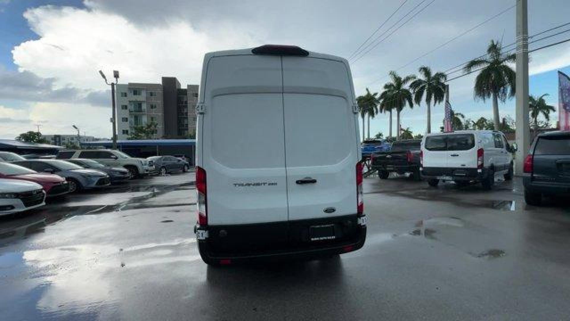 2019 White Ford Transit Van (1FTYR2XM5KK) with an 6 3.7 L engine, Automatic transmission, located at 27610 S Dixie Hwy, Homestead, FL, 33032, (305) 749-2348, 25.510241, -80.438301 - This Ford Transit Van boasts a Regular Unleaded V-6 3.7 L/228 engine powering this Automatic transmission. ENGINE: 3.7L TI-VCT V6 W/98F -inc: SEIC capability, Wheels: 16 Steel w/Black Center Hubcap, Wheels w/Silver Accents.*This Ford Transit Van Comes Equipped with These Options *Vinyl Front Bucket - Photo#3
