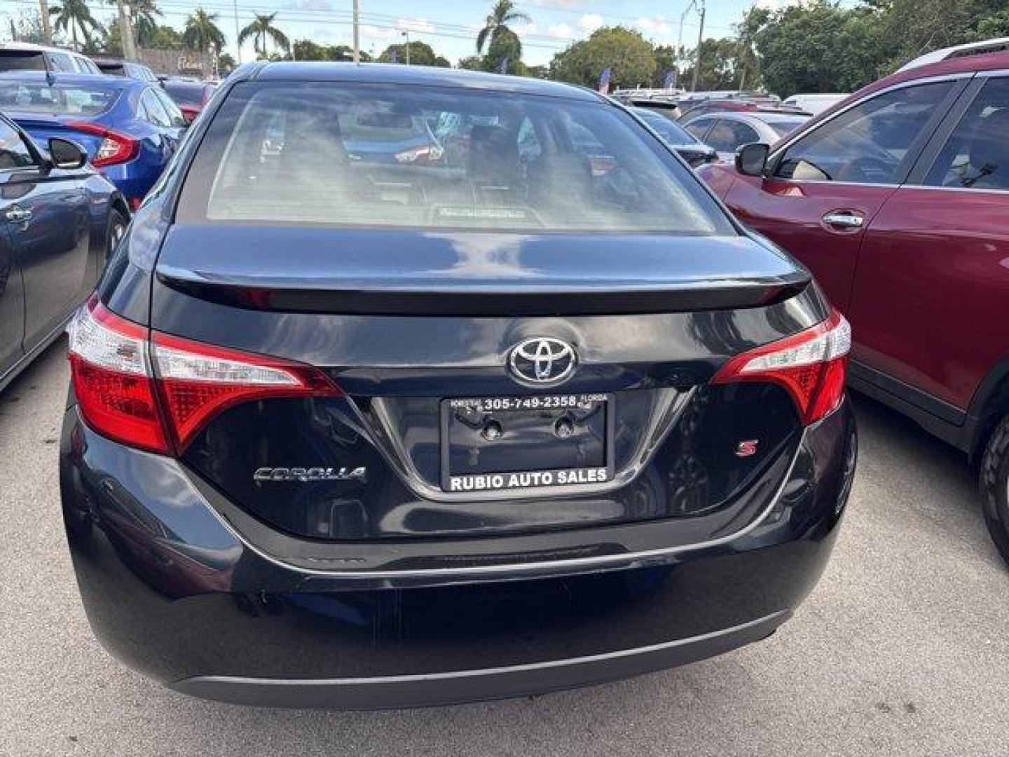 2016 Black Toyota Corolla (5YFBURHE8GP) with an 4 1.8 L engine, Automatic transmission, located at 27610 S Dixie Hwy, Homestead, FL, 33032, (305) 749-2348, 25.510241, -80.438301 - KBB.com Best Buy Awards Finalist. This Toyota Corolla delivers a Regular Unleaded I-4 1.8 L/110 engine powering this Automatic transmission. Urethane Gear Shifter Material, Trunk Rear Cargo Access, Trip Computer.*This Toyota Corolla Comes Equipped with These Options *Torsion Beam Rear Suspension w/C - Photo#2