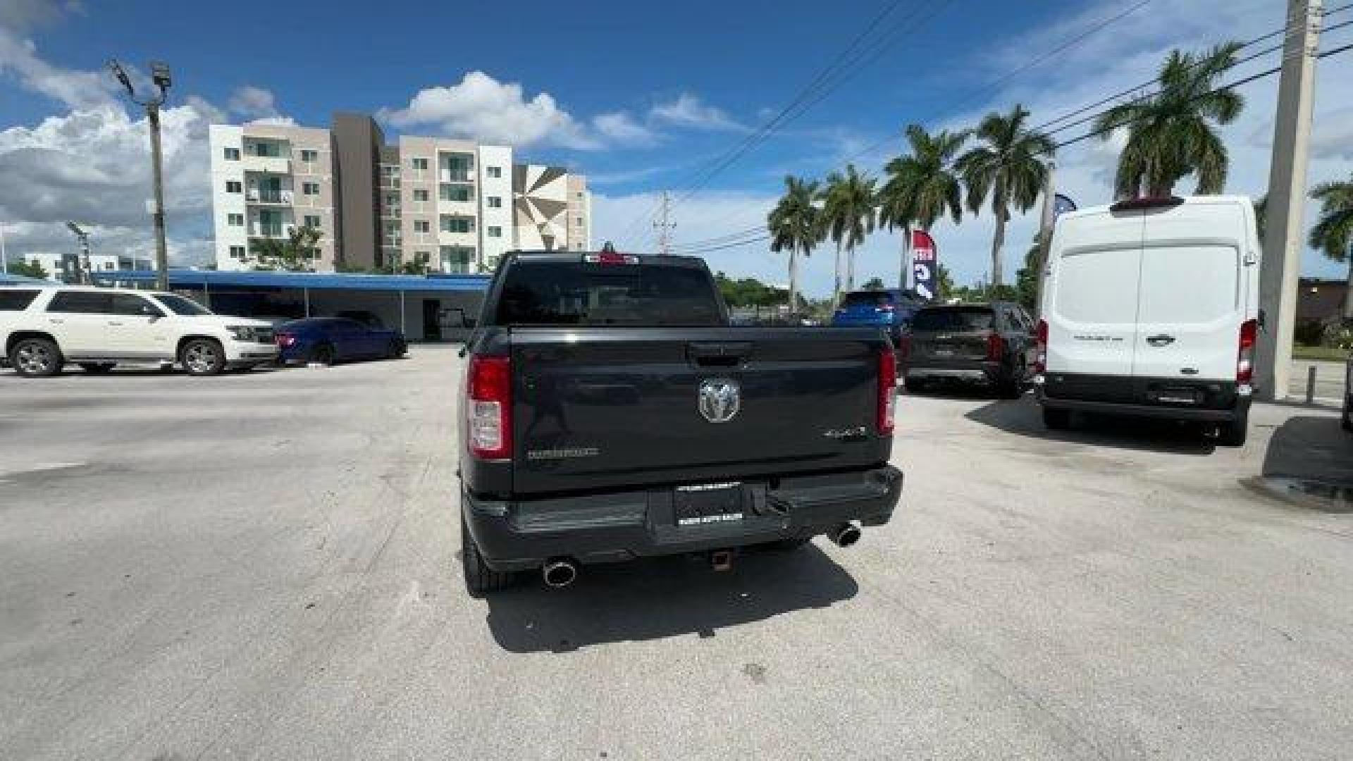 2019 Maximum Steel Metallic Clearcoat /Black Ram 1500 (1C6SRFFT5KN) with an 8 5.7 L engine, Automatic transmission, located at 27610 S Dixie Hwy, Homestead, FL, 33032, (305) 749-2348, 25.510241, -80.438301 - KBB.com 10 Favorite New-for-2019 Cars. Scores 21 Highway MPG and 15 City MPG! This Ram 1500 delivers a Regular Unleaded V-8 5.7 L/345 engine powering this Automatic transmission. TRANSMISSION: 8-SPEED AUTOMATIC (8HP75), TIRES: 275/55R20 OWL ALL SEASON, SPORT APPEARANCE PACKAGE -inc: Tires: 275/55R20 - Photo#3