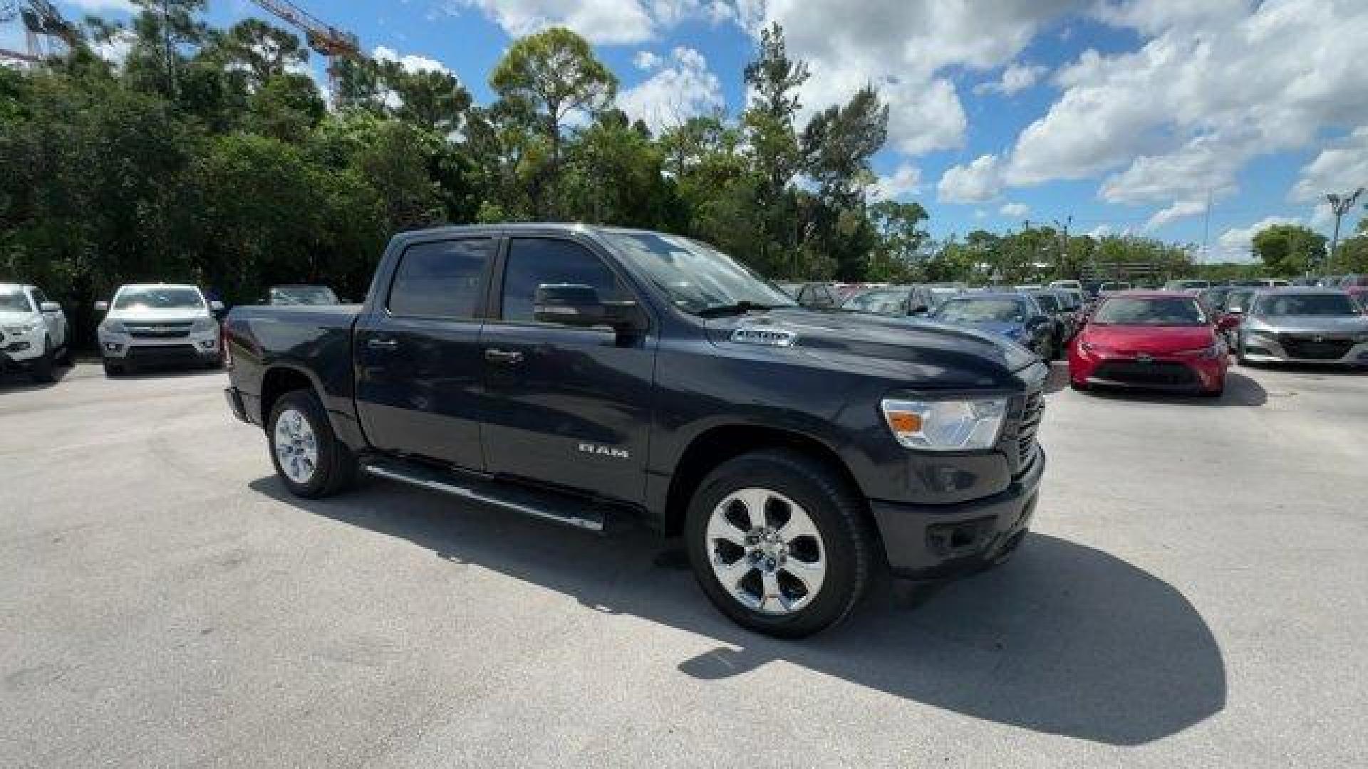2019 Maximum Steel Metallic Clearcoat /Black Ram 1500 (1C6SRFFT5KN) with an 8 5.7 L engine, Automatic transmission, located at 27610 S Dixie Hwy, Homestead, FL, 33032, (305) 749-2348, 25.510241, -80.438301 - KBB.com 10 Favorite New-for-2019 Cars. Scores 21 Highway MPG and 15 City MPG! This Ram 1500 delivers a Regular Unleaded V-8 5.7 L/345 engine powering this Automatic transmission. TRANSMISSION: 8-SPEED AUTOMATIC (8HP75), TIRES: 275/55R20 OWL ALL SEASON, SPORT APPEARANCE PACKAGE -inc: Tires: 275/55R20 - Photo#6