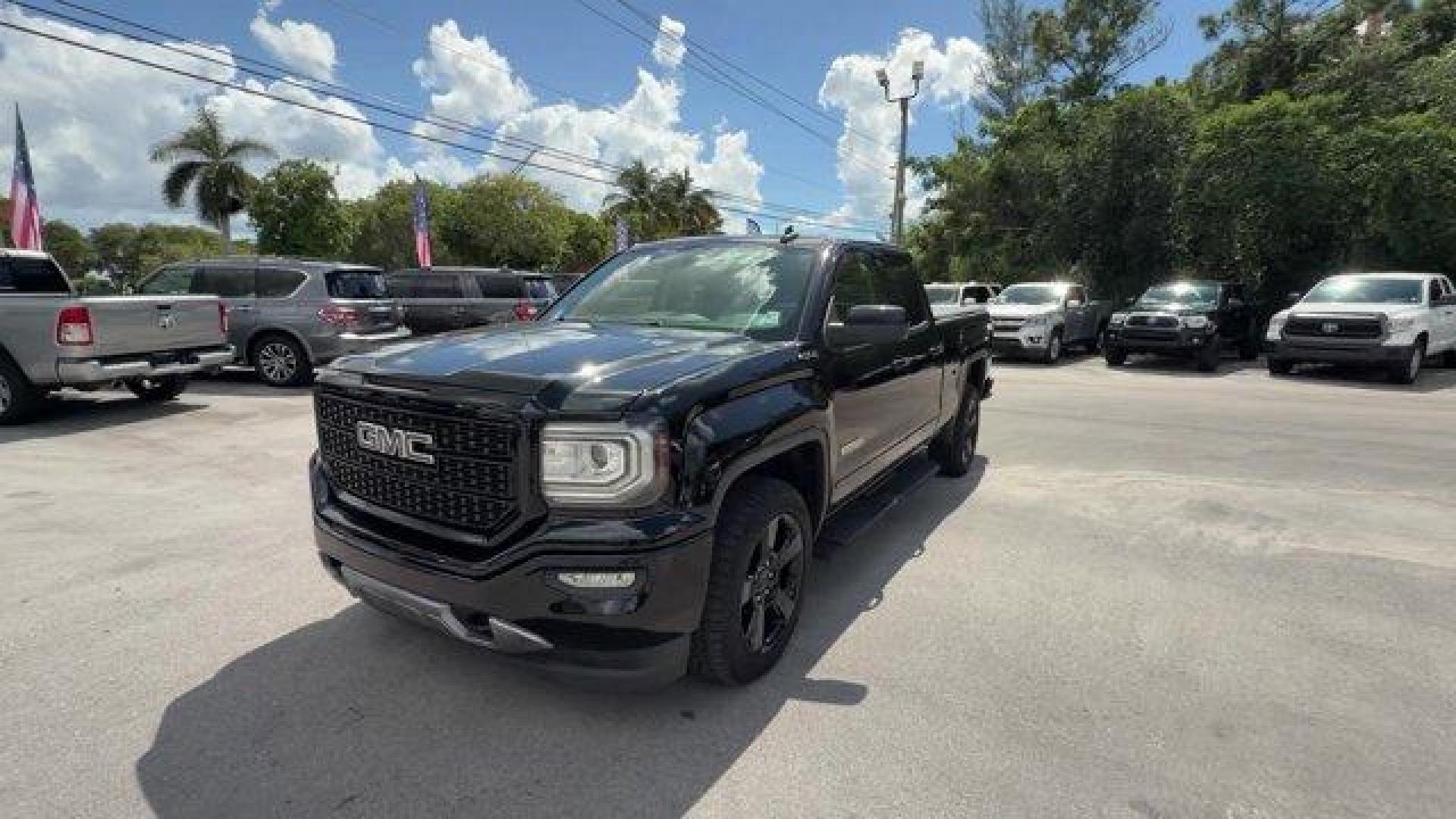 2018 Black GMC Sierra 1500 (1GTV2LEC2JZ) with an 8 5.3L engine, Automatic transmission, located at 27610 S Dixie Hwy, Homestead, FL, 33032, (305) 749-2348, 25.510241, -80.438301 - Only 56,162 Miles! Boasts 22 Highway MPG and 16 City MPG! This GMC Sierra 1500 delivers a Gas V8 5.3L/325 engine powering this Automatic transmission. Wheels, 17 x 8 (43.2 cm x 20.3 cm) painted steel, Transmission, 6-speed automatic, electronically controlled with overdrive and tow/haul mode. Includ - Photo#0