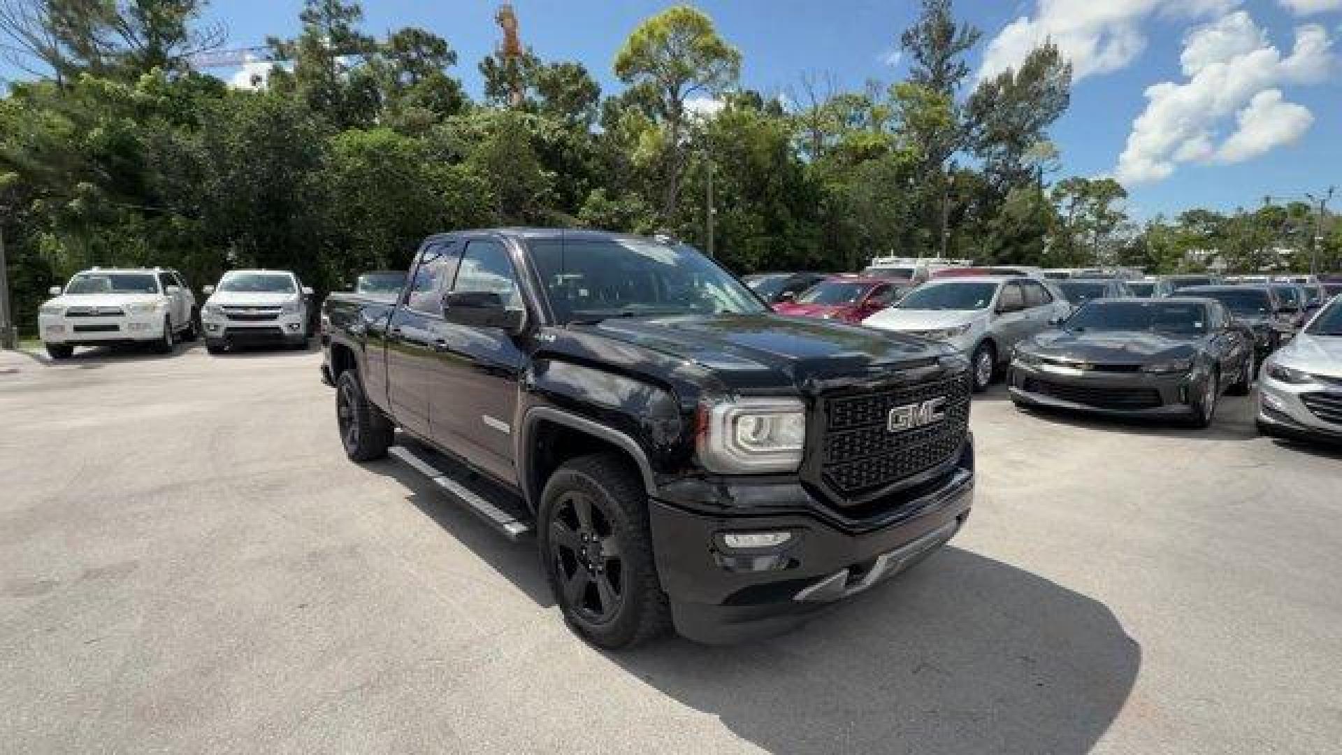 2018 Black GMC Sierra 1500 (1GTV2LEC2JZ) with an 8 5.3L engine, Automatic transmission, located at 27610 S Dixie Hwy, Homestead, FL, 33032, (305) 749-2348, 25.510241, -80.438301 - Only 56,162 Miles! Boasts 22 Highway MPG and 16 City MPG! This GMC Sierra 1500 delivers a Gas V8 5.3L/325 engine powering this Automatic transmission. Wheels, 17 x 8 (43.2 cm x 20.3 cm) painted steel, Transmission, 6-speed automatic, electronically controlled with overdrive and tow/haul mode. Includ - Photo#6
