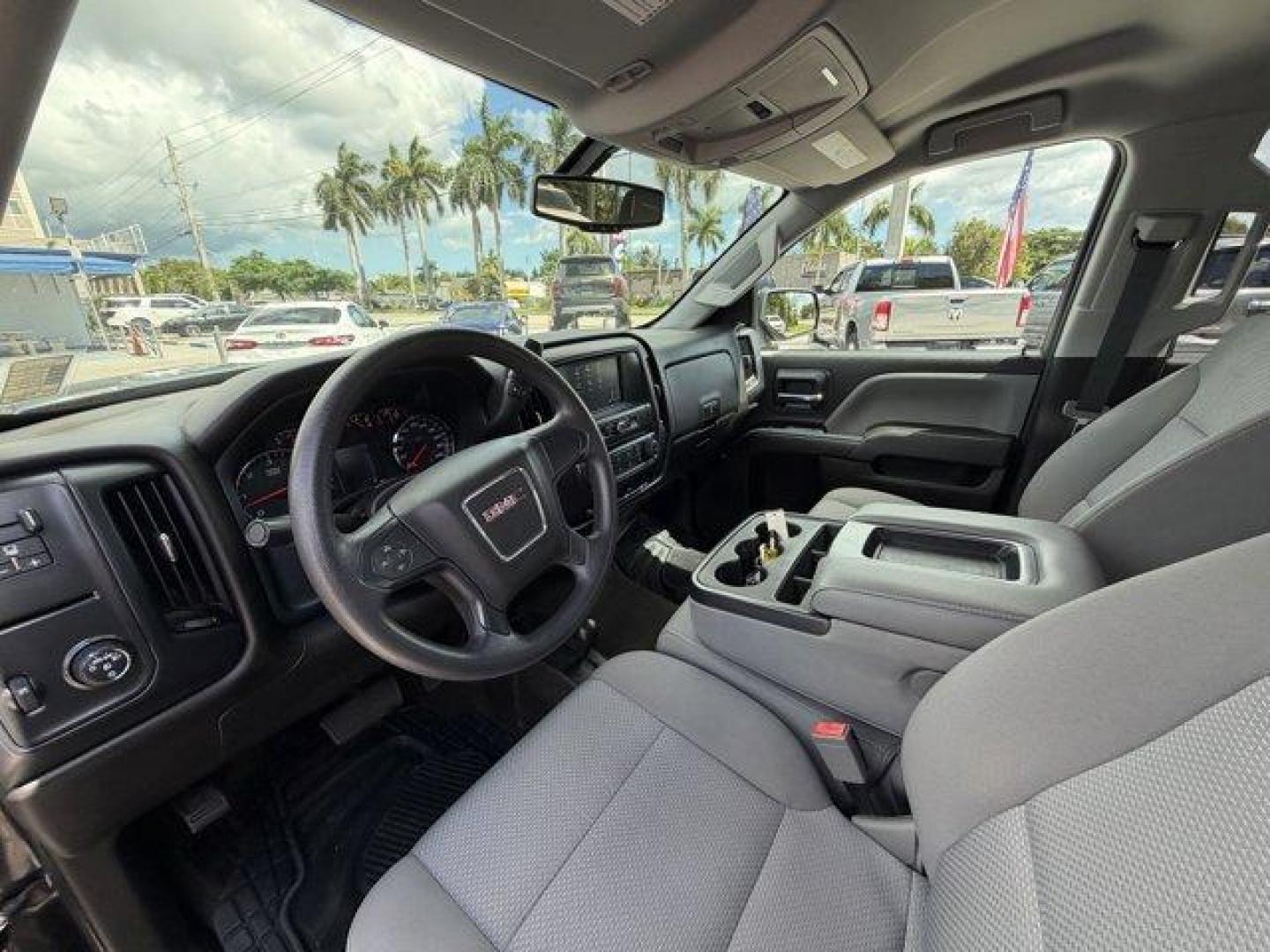 2018 Black GMC Sierra 1500 (1GTV2LEC2JZ) with an 8 5.3L engine, Automatic transmission, located at 27610 S Dixie Hwy, Homestead, FL, 33032, (305) 749-2348, 25.510241, -80.438301 - Only 56,162 Miles! Boasts 22 Highway MPG and 16 City MPG! This GMC Sierra 1500 delivers a Gas V8 5.3L/325 engine powering this Automatic transmission. Wheels, 17 x 8 (43.2 cm x 20.3 cm) painted steel, Transmission, 6-speed automatic, electronically controlled with overdrive and tow/haul mode. Includ - Photo#10