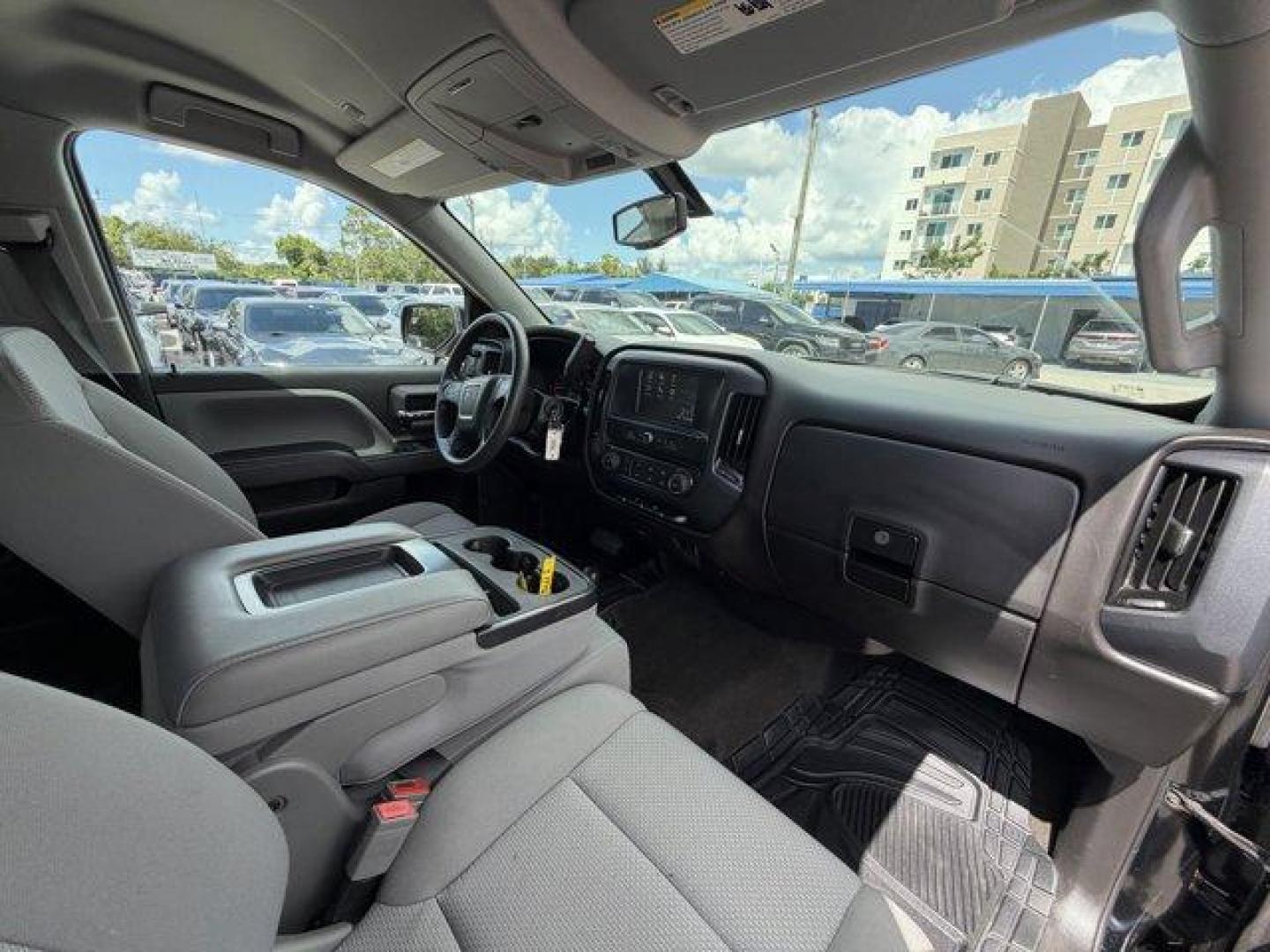 2018 Black GMC Sierra 1500 (1GTV2LEC2JZ) with an 8 5.3L engine, Automatic transmission, located at 27610 S Dixie Hwy, Homestead, FL, 33032, (305) 749-2348, 25.510241, -80.438301 - Only 56,162 Miles! Boasts 22 Highway MPG and 16 City MPG! This GMC Sierra 1500 delivers a Gas V8 5.3L/325 engine powering this Automatic transmission. Wheels, 17 x 8 (43.2 cm x 20.3 cm) painted steel, Transmission, 6-speed automatic, electronically controlled with overdrive and tow/haul mode. Includ - Photo#11