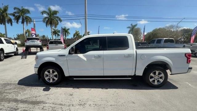 2019 White Ford F-150 (1FTEW1C53KF) with an 8 5.0 L engine, Automatic transmission, located at 27610 S Dixie Hwy, Homestead, FL, 33032, (305) 749-2348, 25.510241, -80.438301 - Delivers 25 Highway MPG and 19 City MPG! This Ford F-150 delivers a Regular Unleaded V8 5.0 L engine powering this Automatic transmission. Variable Intermittent Wipers, Urethane Gear Shifter Material, Transmission w/Driver Selectable Mode and SelectShift Sequential Shift Control.*This Ford F-150 Com - Photo#1