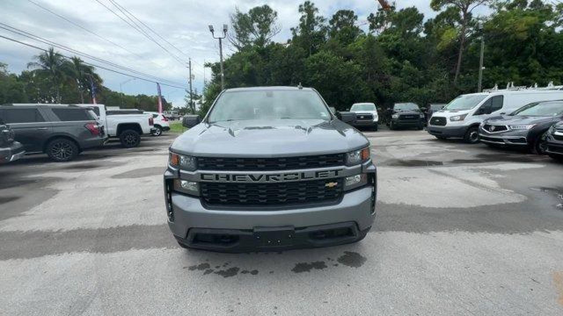 2019 Satin Steel Metallic /Jet Black Chevrolet Silverado 1500 (1GCPYBEH8KZ) with an 6 4.3L engine, Automatic transmission, located at 27610 S Dixie Hwy, Homestead, FL, 33032, (305) 749-2348, 25.510241, -80.438301 - Delivers 20 Highway MPG and 15 City MPG! This Chevrolet Silverado 1500 boasts a Gas V6 4.3L/262 engine powering this Automatic transmission. WHEELS, 20 X 9 (50.8 CM X 22.9 CM) SILVER PAINTED ALUMINUM (STD), TRANSMISSION, 6-SPEED AUTOMATIC, ELECTRONICALLY CONTROLLED (STD), TRAILERING PACKAGE includes - Photo#7