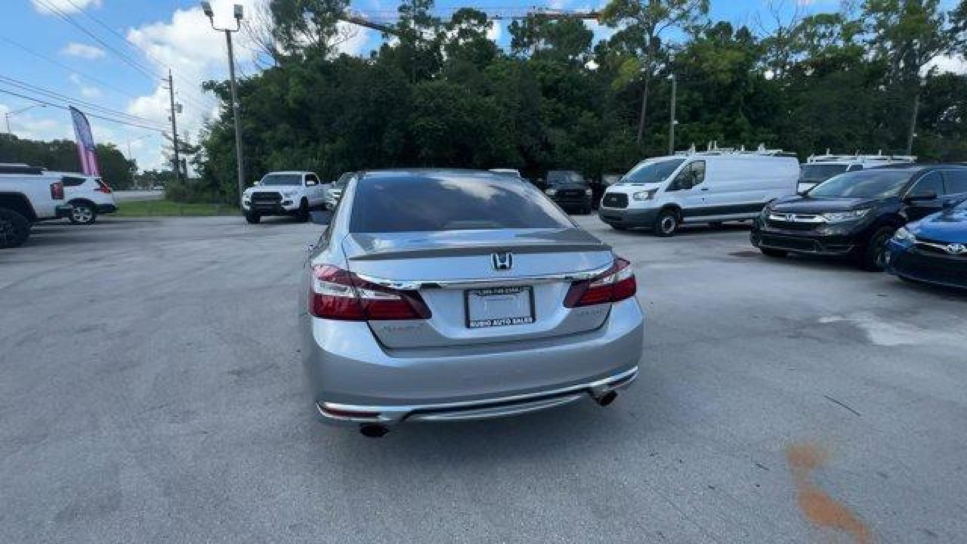 2016 Silver Honda Accord Sedan (1HGCR2F63GA) with an 4 2.4 L engine, Variable transmission, located at 27610 S Dixie Hwy, Homestead, FL, 33032, (305) 749-2348, 25.510241, -80.438301 - KBB.com Brand Image Awards. Boasts 35 Highway MPG and 26 City MPG! This Honda Accord Sedan boasts a Regular Unleaded I-4 2.4 L/144 engine powering this Variable transmission. Window Grid Antenna, Wheels: 19 Alloy, VSA Electronic Stability Control (ESC).* This Honda Accord Sedan Features the Followin - Photo#3