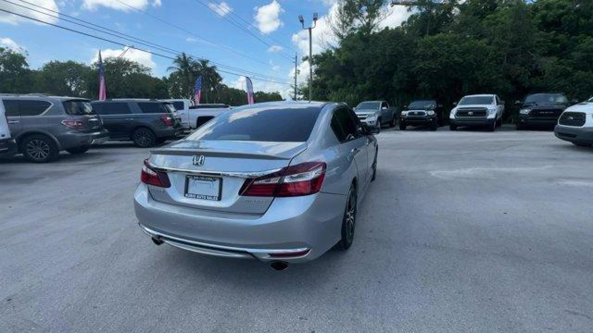 2016 Silver Honda Accord Sedan (1HGCR2F63GA) with an 4 2.4 L engine, Variable transmission, located at 27610 S Dixie Hwy, Homestead, FL, 33032, (305) 749-2348, 25.510241, -80.438301 - KBB.com Brand Image Awards. Boasts 35 Highway MPG and 26 City MPG! This Honda Accord Sedan boasts a Regular Unleaded I-4 2.4 L/144 engine powering this Variable transmission. Window Grid Antenna, Wheels: 19 Alloy, VSA Electronic Stability Control (ESC).* This Honda Accord Sedan Features the Followin - Photo#4