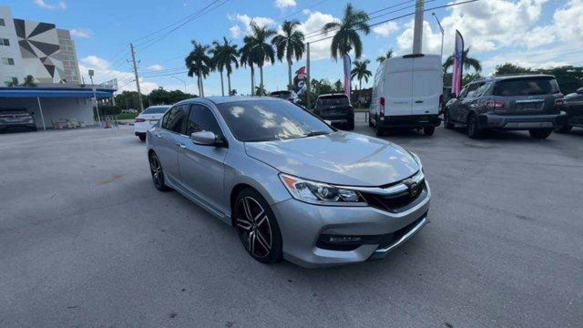 2016 Silver Honda Accord Sedan (1HGCR2F63GA) with an 4 2.4 L engine, Variable transmission, located at 27610 S Dixie Hwy, Homestead, FL, 33032, (305) 749-2348, 25.510241, -80.438301 - KBB.com Brand Image Awards. Boasts 35 Highway MPG and 26 City MPG! This Honda Accord Sedan boasts a Regular Unleaded I-4 2.4 L/144 engine powering this Variable transmission. Window Grid Antenna, Wheels: 19 Alloy, VSA Electronic Stability Control (ESC).* This Honda Accord Sedan Features the Followin - Photo#6