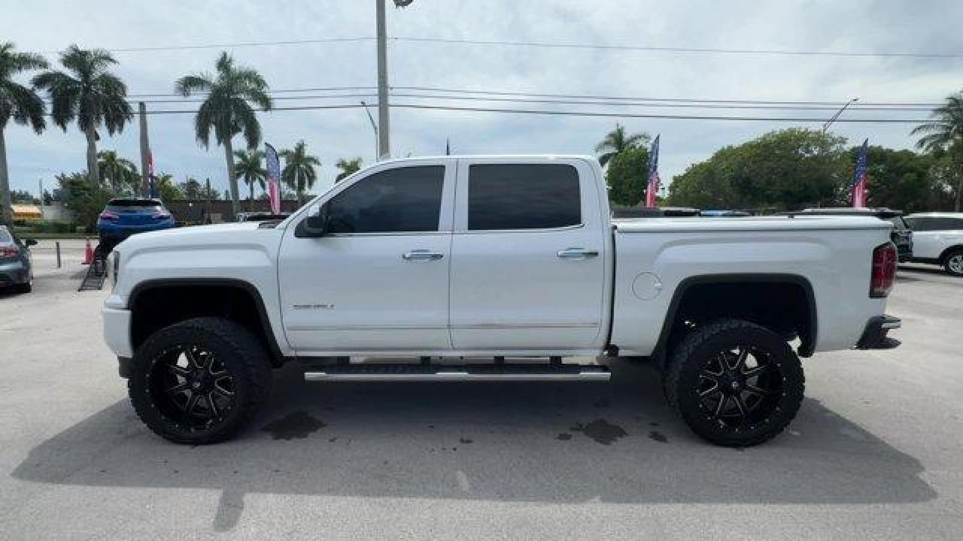 2018 White Frost Tricoat /Cocoa/Dark Sand GMC Sierra 1500 (3GTU2PEJ0JG) with an 8 6.2L engine, Automatic transmission, located at 27610 S Dixie Hwy, Homestead, FL, 33032, (305) 749-2348, 25.510241, -80.438301 - Scores 20 Highway MPG and 15 City MPG! This GMC Sierra 1500 boasts a Gas V8 6.2L/376 engine powering this Automatic transmission. WHITE FROST TRICOAT, TRANSMISSION, 8-SPEED AUTOMATIC, ELECTRONICALLY CONTROLLED with overdrive and tow/haul mode. Includes Cruise Grade Braking and Powertrain Grade Braki - Photo#1