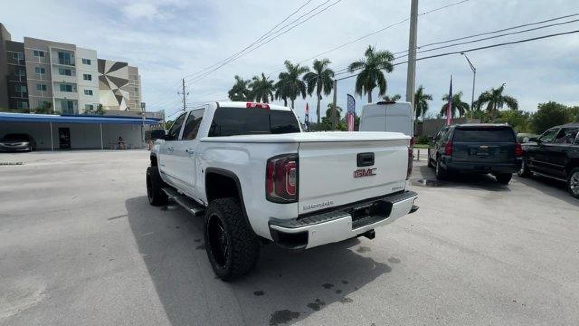 2018 White Frost Tricoat /Cocoa/Dark Sand GMC Sierra 1500 (3GTU2PEJ0JG) with an 8 6.2L engine, Automatic transmission, located at 27610 S Dixie Hwy, Homestead, FL, 33032, (305) 749-2348, 25.510241, -80.438301 - Scores 20 Highway MPG and 15 City MPG! This GMC Sierra 1500 boasts a Gas V8 6.2L/376 engine powering this Automatic transmission. WHITE FROST TRICOAT, TRANSMISSION, 8-SPEED AUTOMATIC, ELECTRONICALLY CONTROLLED with overdrive and tow/haul mode. Includes Cruise Grade Braking and Powertrain Grade Braki - Photo#2